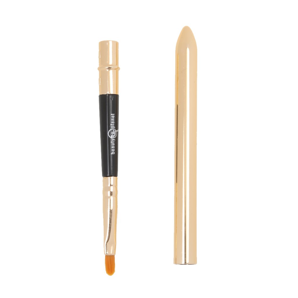 Amazinggo Portable Lip Brush & Pinch Tool - Perfect for Makeup Artists, Travel & On-the-Go Lipstick Application