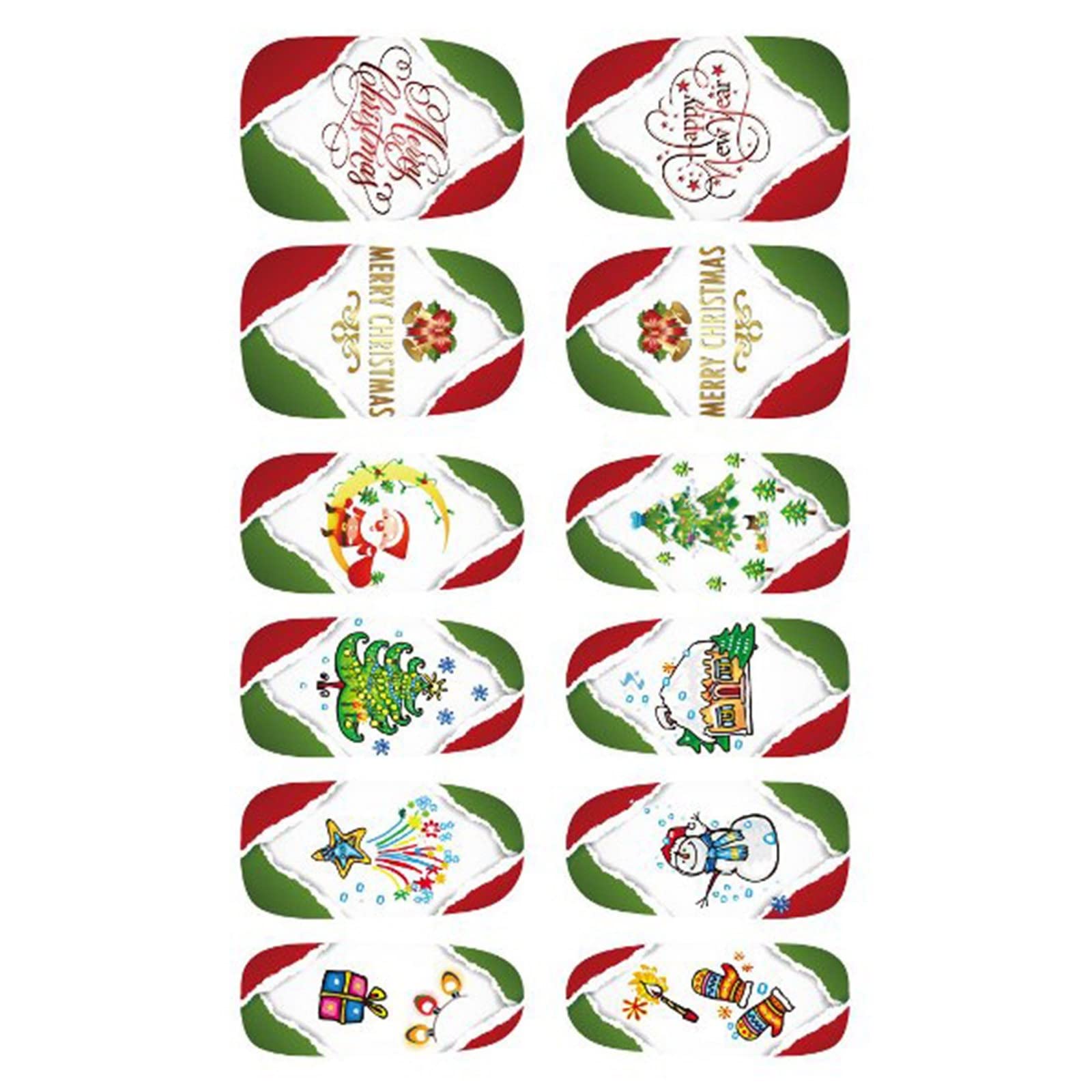 Waterproof Self-Adhesive Nail Stickers for Women & Girls - DIY Fake Nail Decals with Small Fresh Full Design - Long Lasting Nail Polish Stickers for Toes & Fingers - Perfect for Parties, Weddings, and Daily Nail Art Decoration