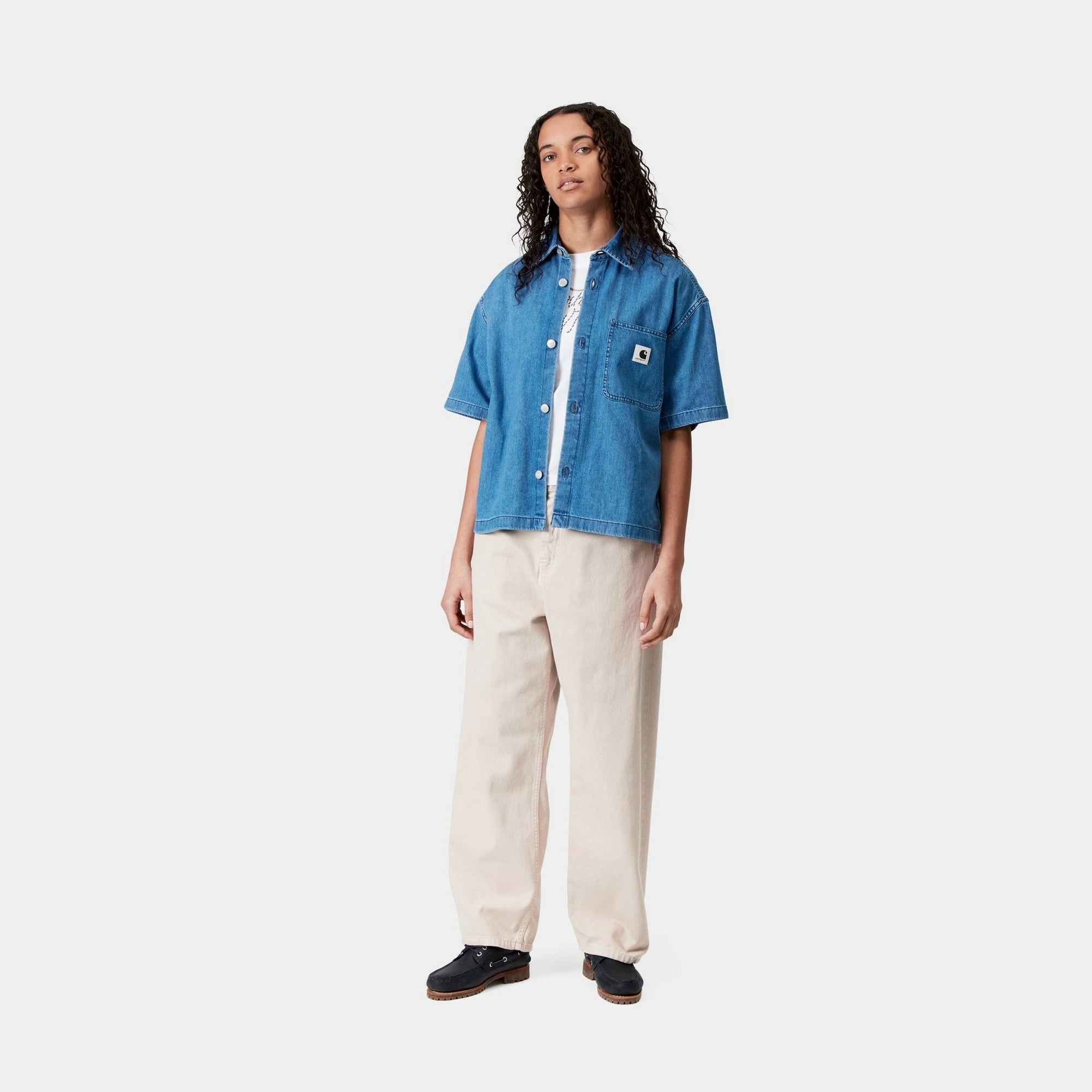 Women's Brandon Pant - Premium Twill Fabric | Fleur De Sel Stone-Dyed Casual Pants for Work & Everyday Wear
