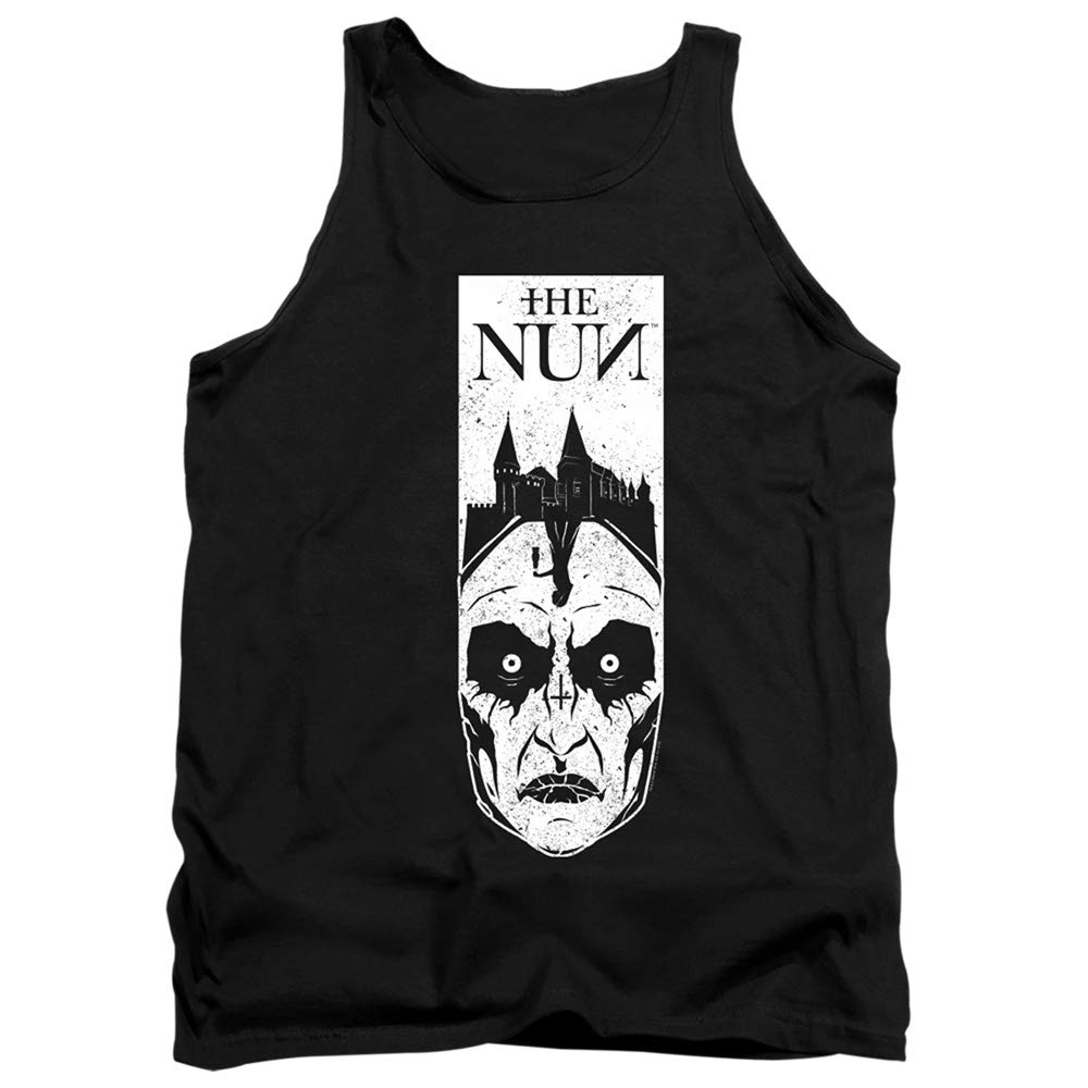 The Nun Gaze Unisex Tank Top for Men & Women - Comfortable Casual Wear for Summer, Gym, and Street Style