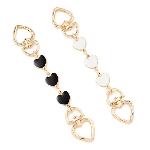 2pcs Heart(bw)