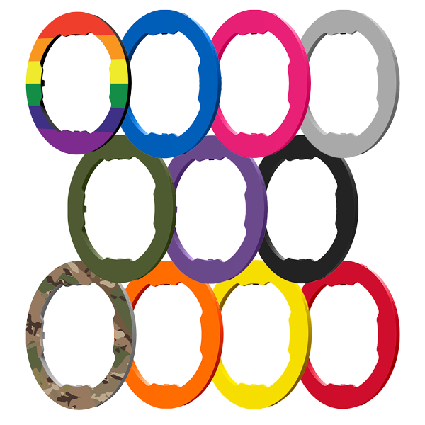 MAG Case with Colorful Rings - Premium Magnetic Phone Case for iPhone & Samsung - Perfect for Work, Travel & Everyday Protection
