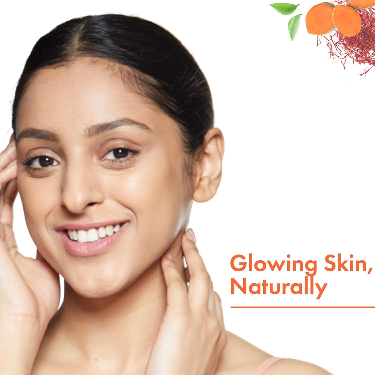 Good Vibes Ubtan 100% Pure Insta Glow Powder - 150g | Turmeric & Saffron Infused Detoxifying Face Pack for All Skin Types | Brightening, Cleansing & Exfoliating | Paraben, Sulfate & Mineral Oil Free | Perfect for Daily Skincare Routine & Bridal Glow Prep