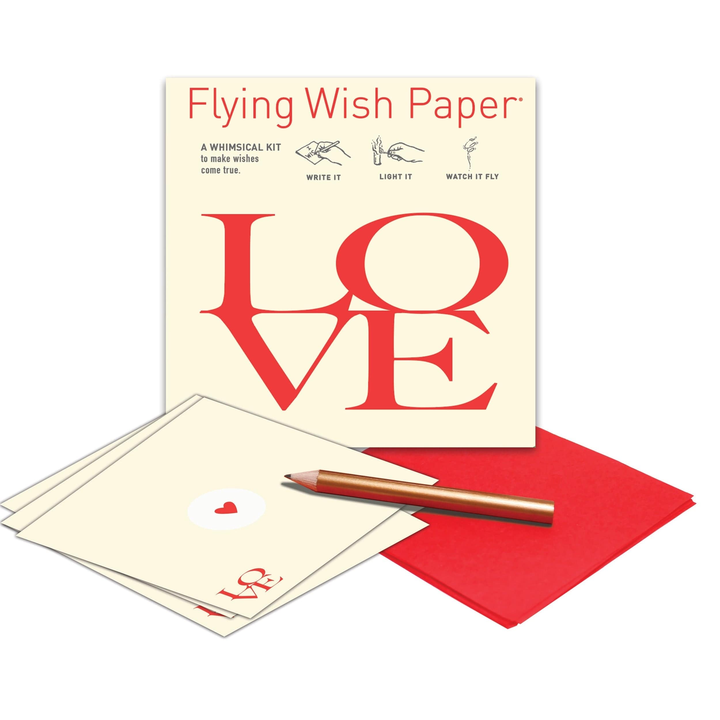 Mini Flying Wish Paper - Romantic Love Letters for Wishes & Dreams | Perfect for Weddings, Anniversaries & Special Moments