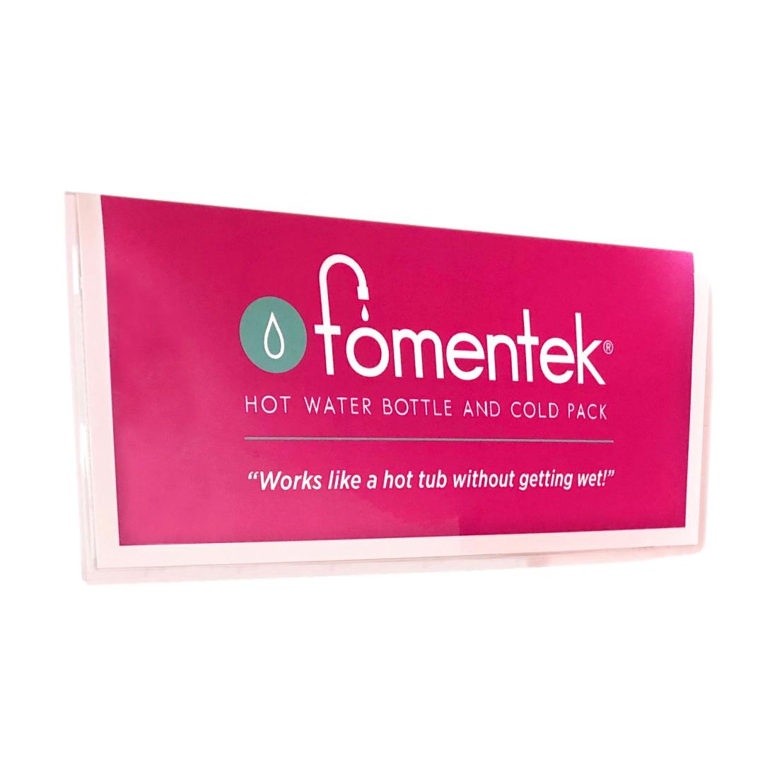 Fomentek Empty Retail Display with Header Card - Perfect for Store Shelves, Product Showcases, and Trade Shows