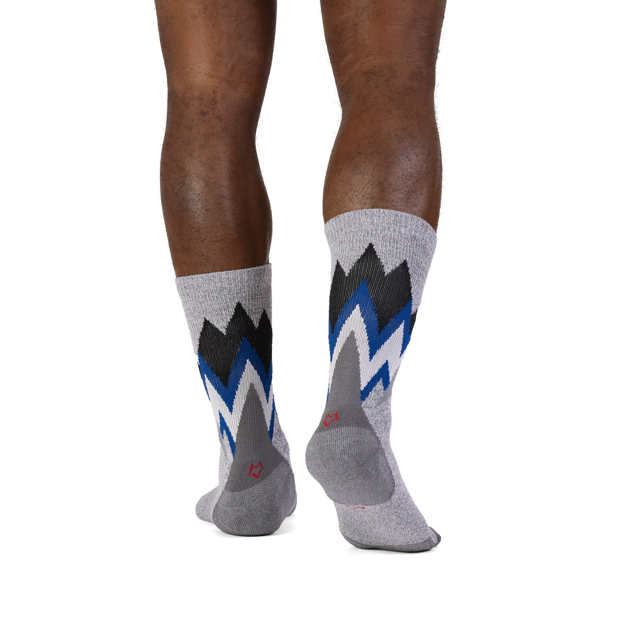 Men's Lightweight Hiking Socks - Moisture Wicking & Breathable Crew Socks for Outdoor Adventures - Perfect for Trekking, Backpacking and Mountain Climbing
