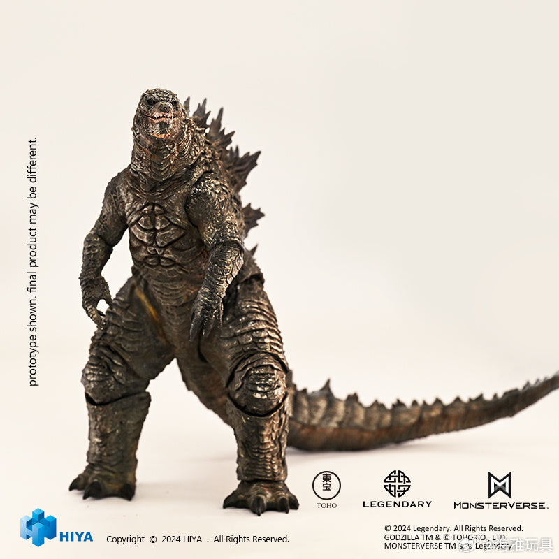 HIYA 7-inch 18cm Godzilla x Kong The New Empire Action Figure - Highly Detailed Collectible Toy for Movie Fans & Display