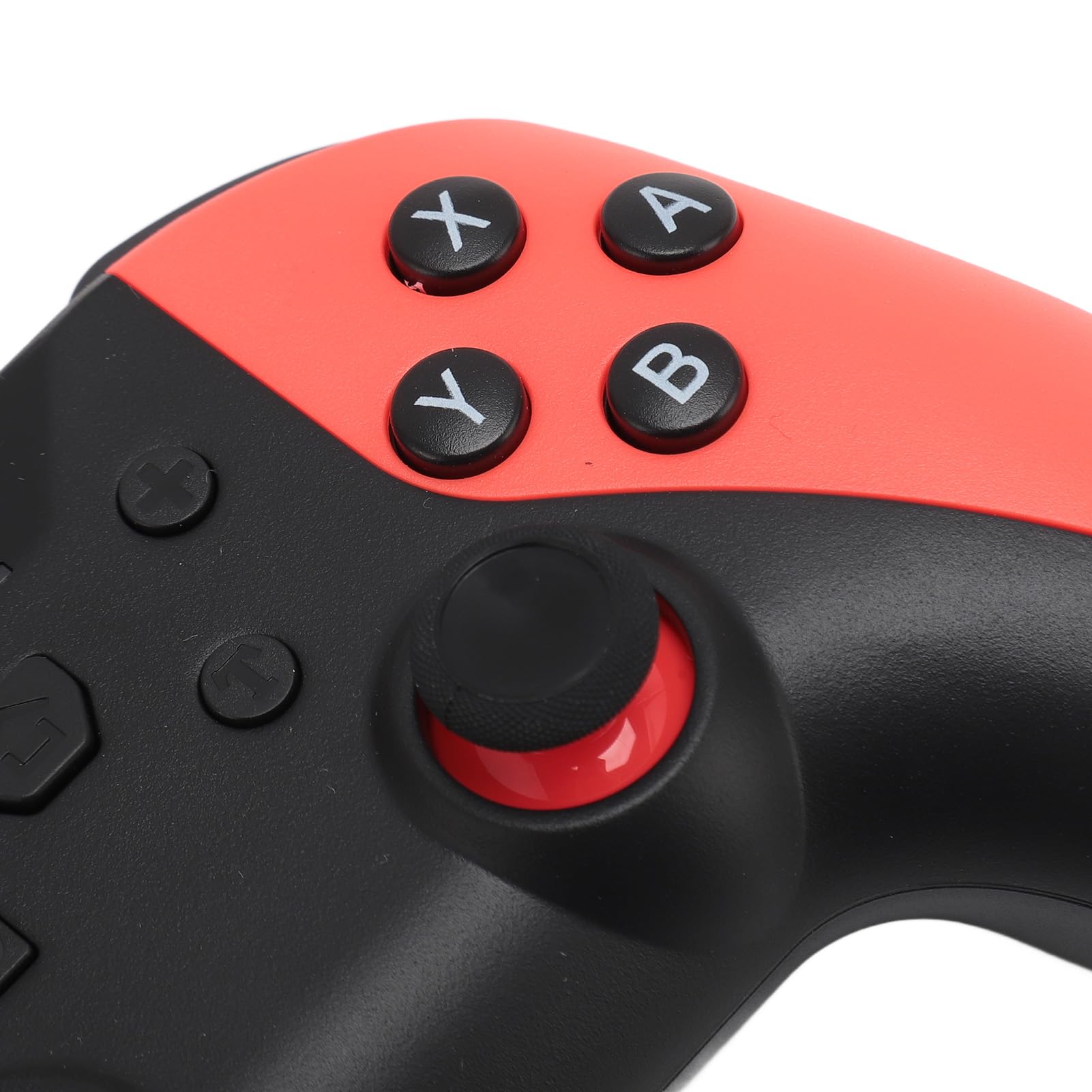 Dual Motor Wireless Gaming Controller with Turbo & Vibration - Compatible with Nintendo Switch Lite, PC - Long Battery Life (Blue/Red/Black) - Perfect for Action, Racing & Multiplayer Games