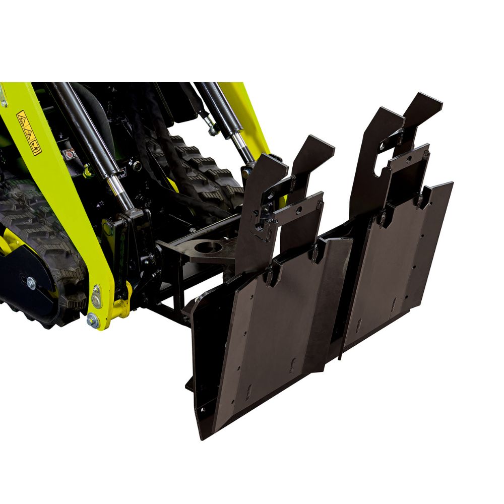 Forestwest BM700 Skid Steer Loader Plow Blade #31492 - Heavy-Duty Snow Plow Attachment for Winter Landscaping & Farm Maintenance
