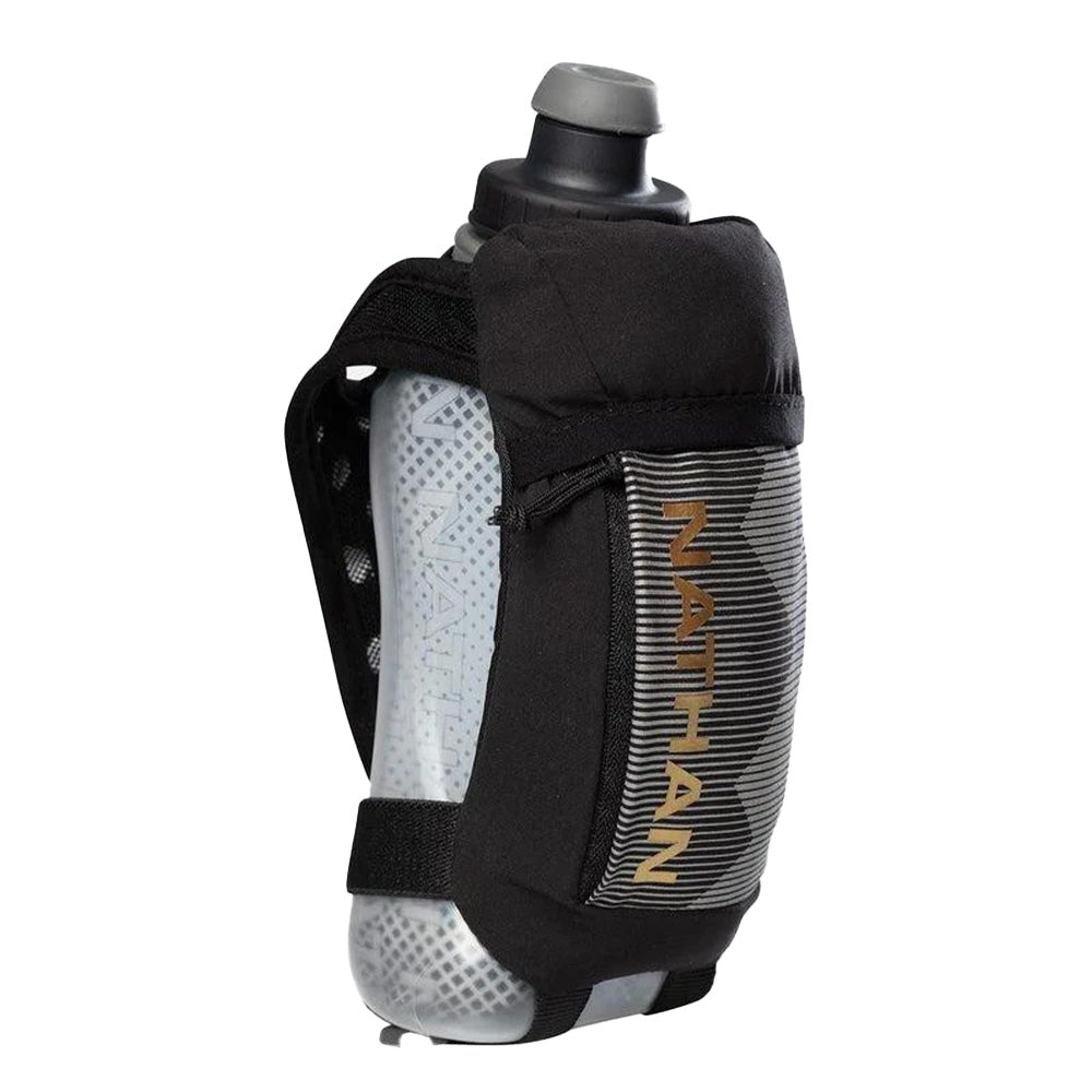 Nathan Quicksqueeze 12oz Insulated Handheld Water Bottle - Lightweight & Leakproof for Running, Hiking, Cycling & Outdoor Sports