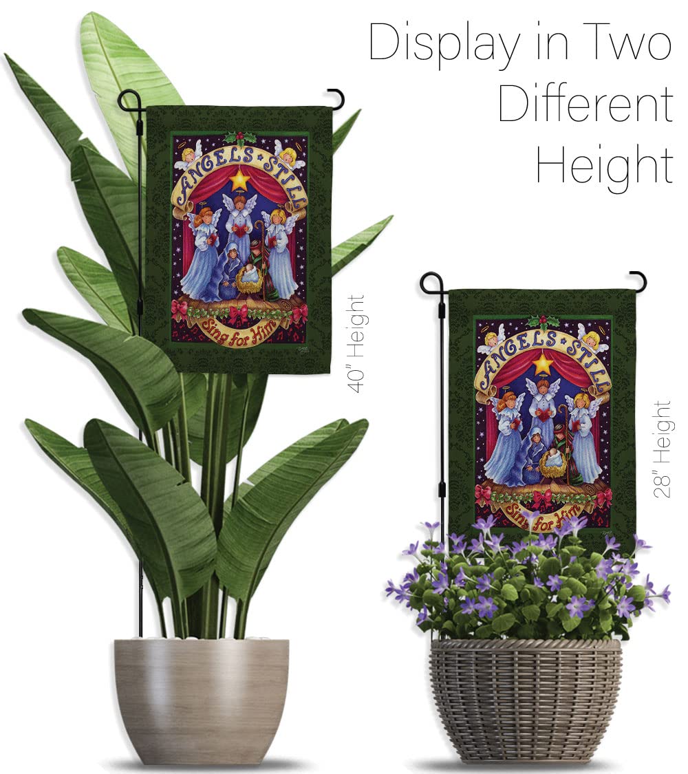 Christmas Garden Flag Set 13x18.5