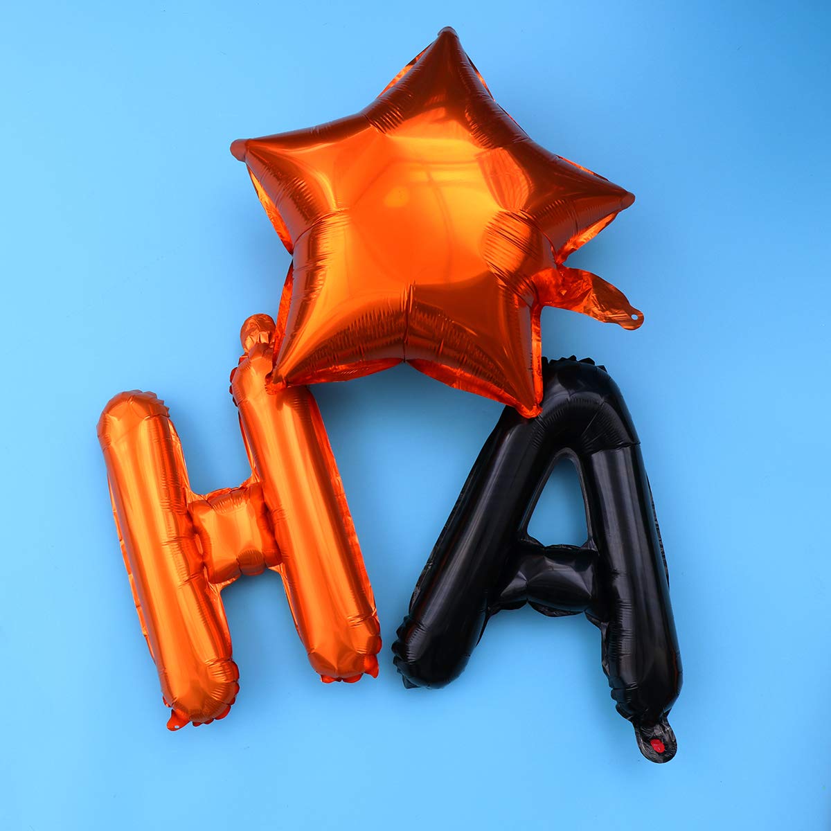 Halloween Latex Balloon Set - Pumpkin Decorations, Party Balloons for Halloween Decor, Orange & Black Emulsion Balloons - Perfect for Halloween Parties, Home Decor & Spooky Events