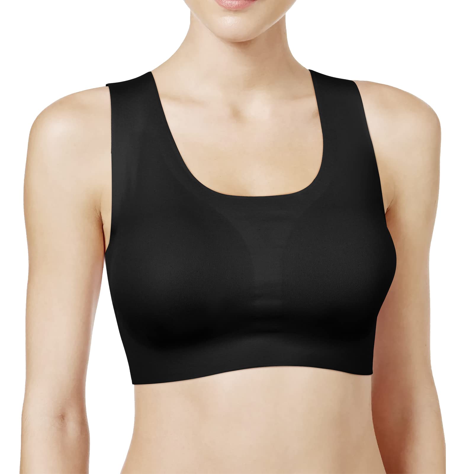 Wireless Comfort Bras for Women - No Underwire Soft Support Bra - Perfect for Yoga, Sleep & Everyday Wear