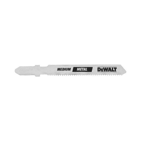 DEWALT DW3778 5-Pack 3/32 TPI T-Shank Metal Cutting Cobalt Steel Jigsaw Blades - Premium Jigsaw Blades for Cutting Metal, Steel, and Alloys - Perfect for DIY Projects, Metal Fabrication, and Construction Work