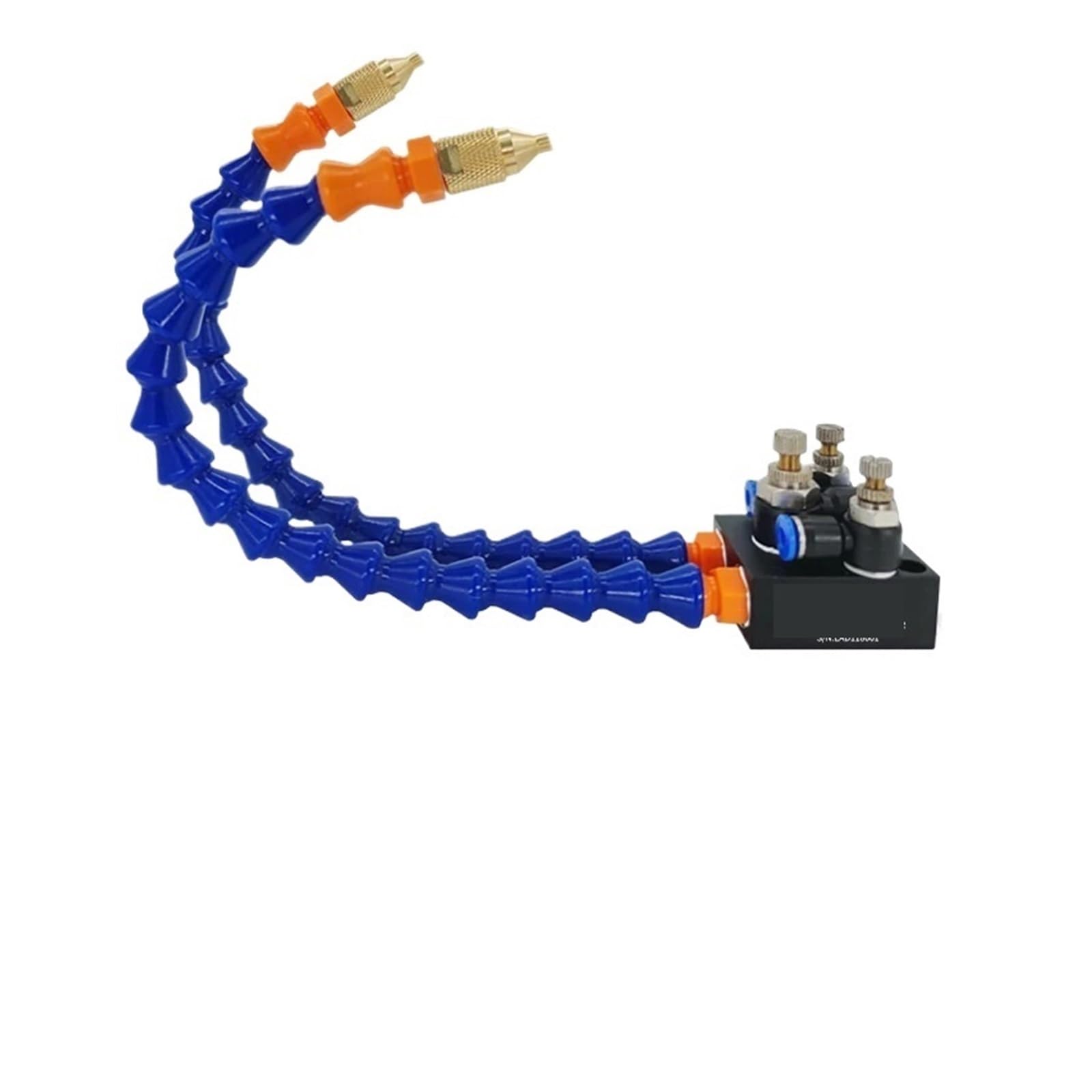 Double Nozzle Mist Coolant Sprayer for CNC Lathe & Milling Machines - High Precision Micro-Flow Lubrication (620ml) - Ideal for Metalworking, Engraving & Coolant Applications