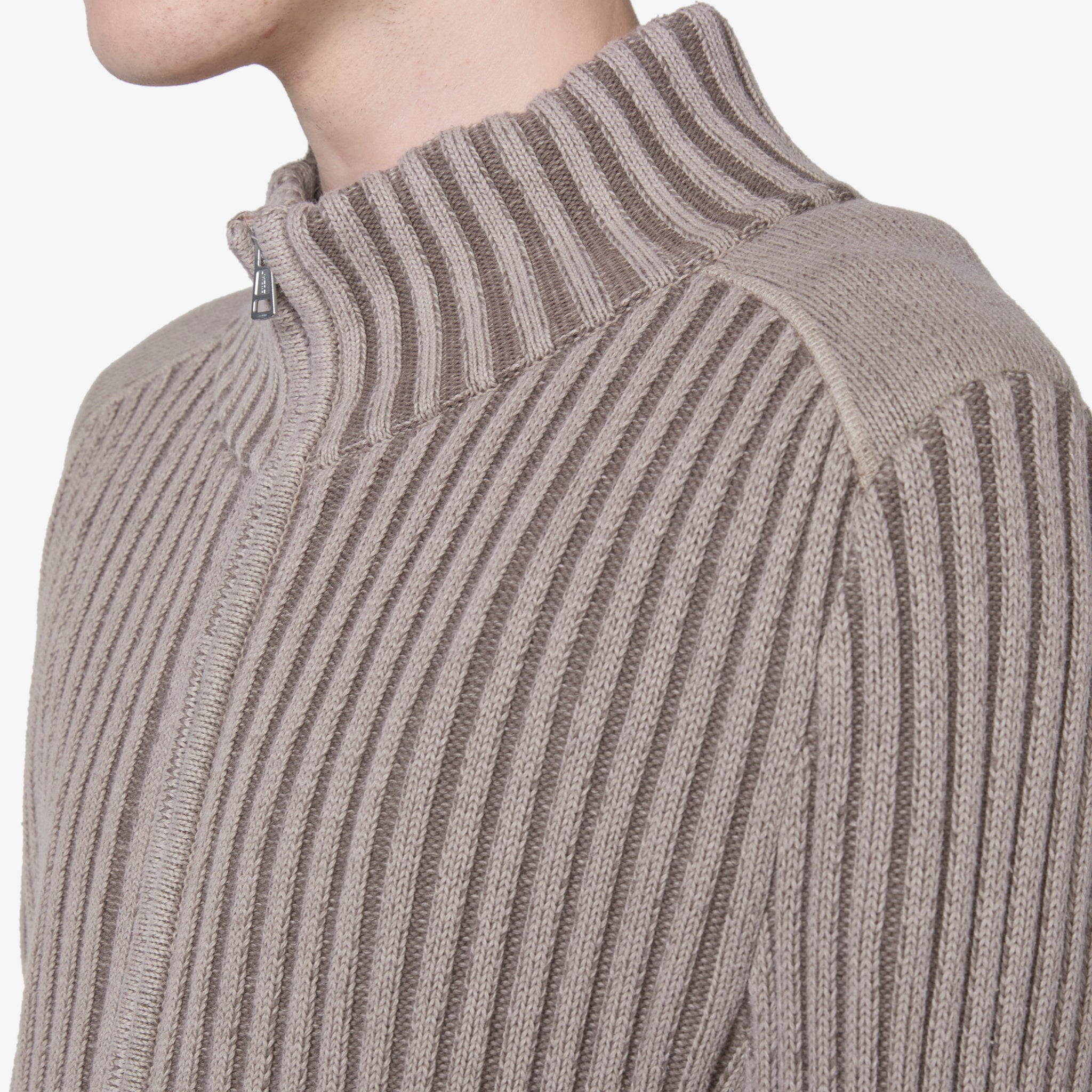 Classic Pink Cashmere Zip Cardigan for Women - Soft & Cozy Winter Sweater - Perfect for Office, Travel & Casual Outfits