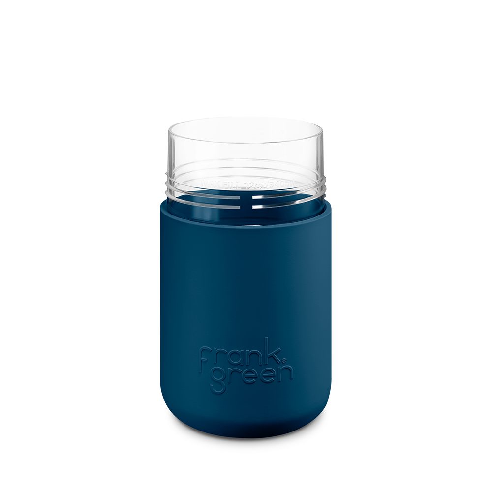 12oz (340ml) Original Reusable Cup Base - Durable & Eco-Friendly Coffee Mug for Home, Office, Travel & Outdoor Activities