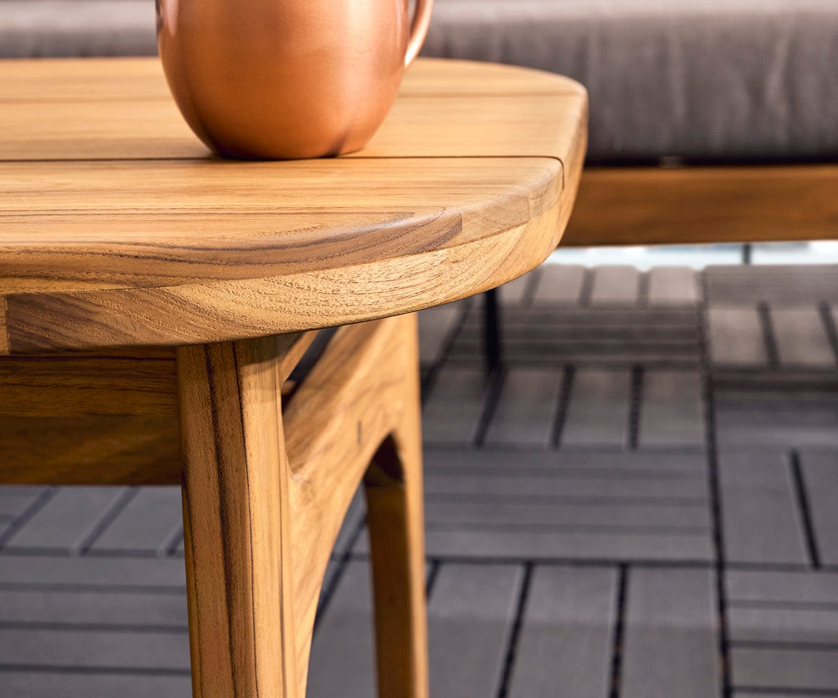 Premium Solid Teak Wood Coffee Table - Handcrafted Modern Living Room Furniture for Home Decor & Relaxation | Perfect for Living Rooms, Lounges & Patios