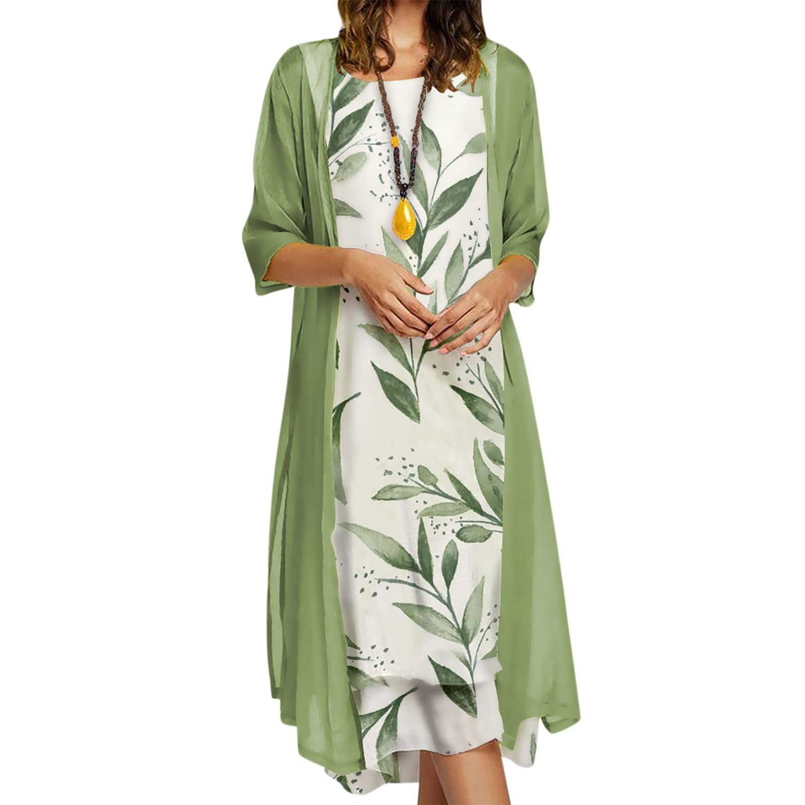 Women's Summer Floral Chiffon Sleeveless Maxi Dress - Casual Beach Vacation Dress with Long Flowy Skirt | Perfect for Tropical Getaways, Pool Parties & Summer Weddings