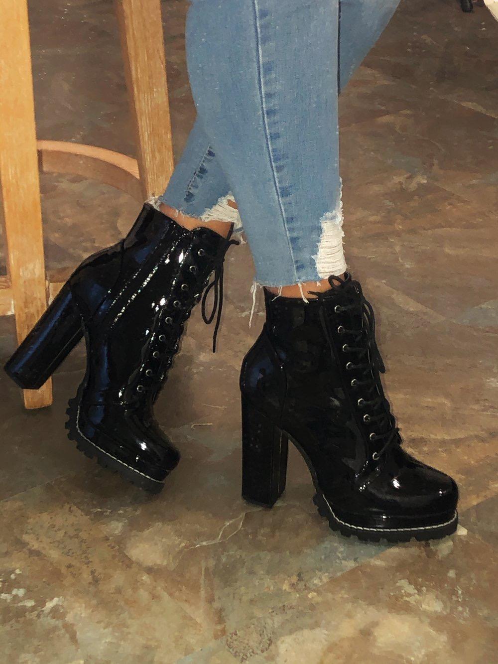 Monalisa Women's Booties - Stylish Ankle Boots for Fall & Winter | Comfortable Casual & Dressy Shoes for Outfits, Work & Date Night