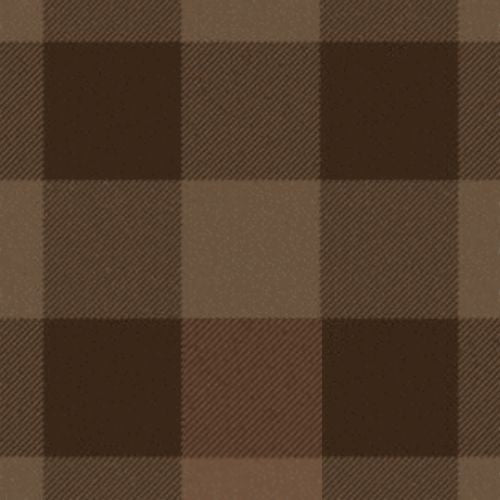 Border Shepherd's Check Black and Brown Tartan Plaid Scarf - Classic Wool Wrap for Outdoor Adventures & Winter Fashion
