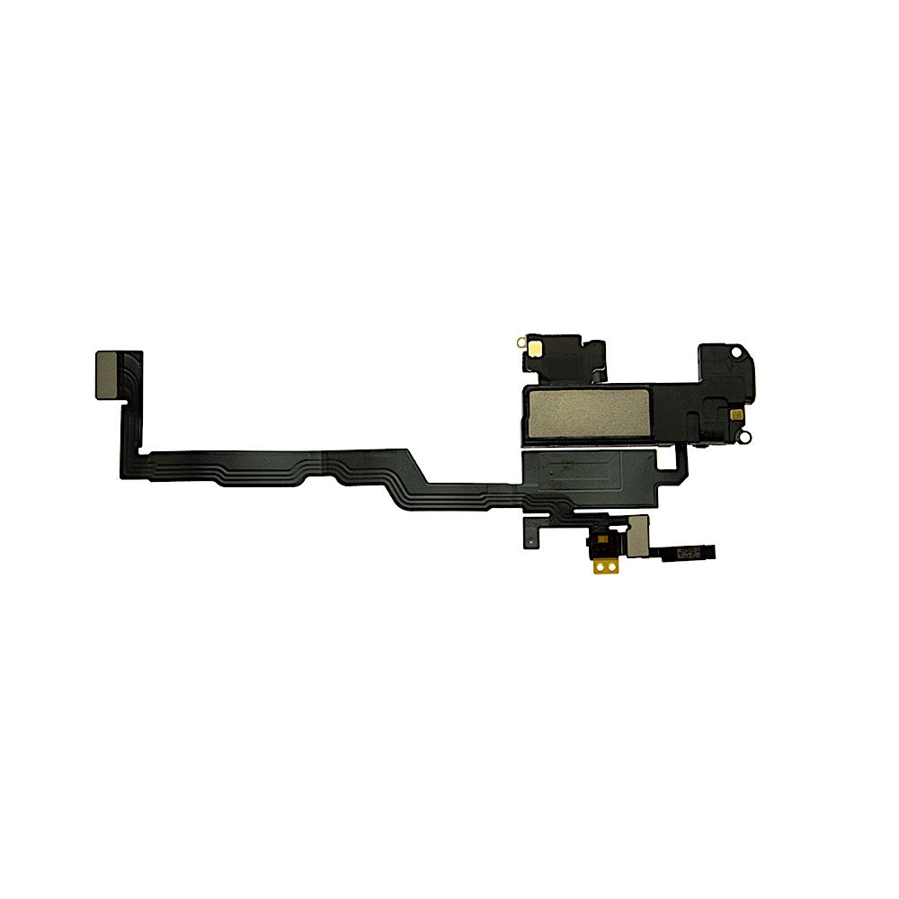 Original iPhone XS Top Ear Piece Speaker with Sensor Flex Cable Replacement - High-Quality Audio & Call Performance for iPhone XS/XS Max - Perfect for DIY Repairs & Home Fixes