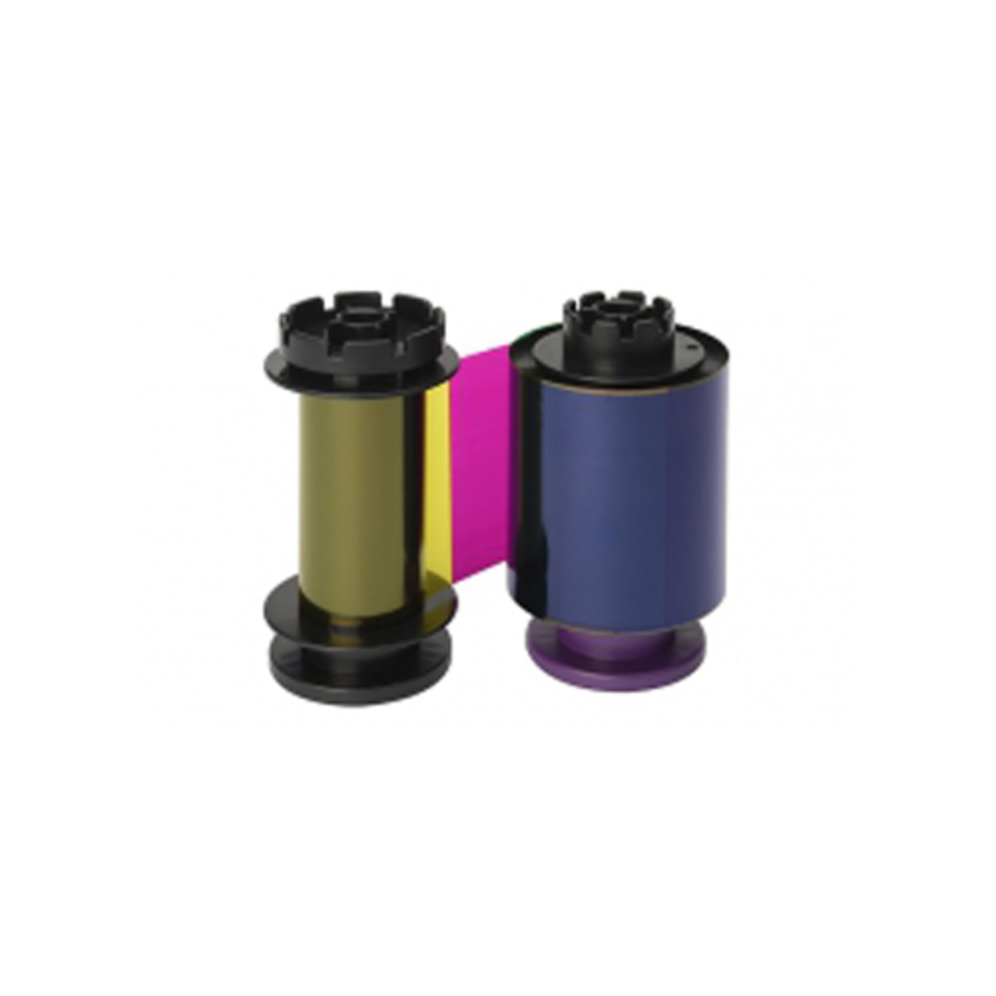 Evolis RT4F010AAA AVANSIA YMCK RT Color Ribbon - 500 Prints per Roll for ID Card Printers & Badge Making