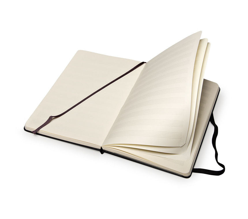 Moleskine Art Plus Music Notebook - Hard Cover Sketchbook for Artists & Musicians - Perfect for Drawing, Songwriting & Creative Projects