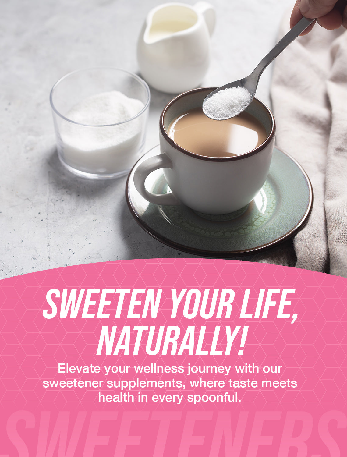 Pure Sorbitol Powder 24598438 - Natural Sweetener for Sugar-Free Baking, Diabetic-Friendly Recipes & Low-Calorie Desserts