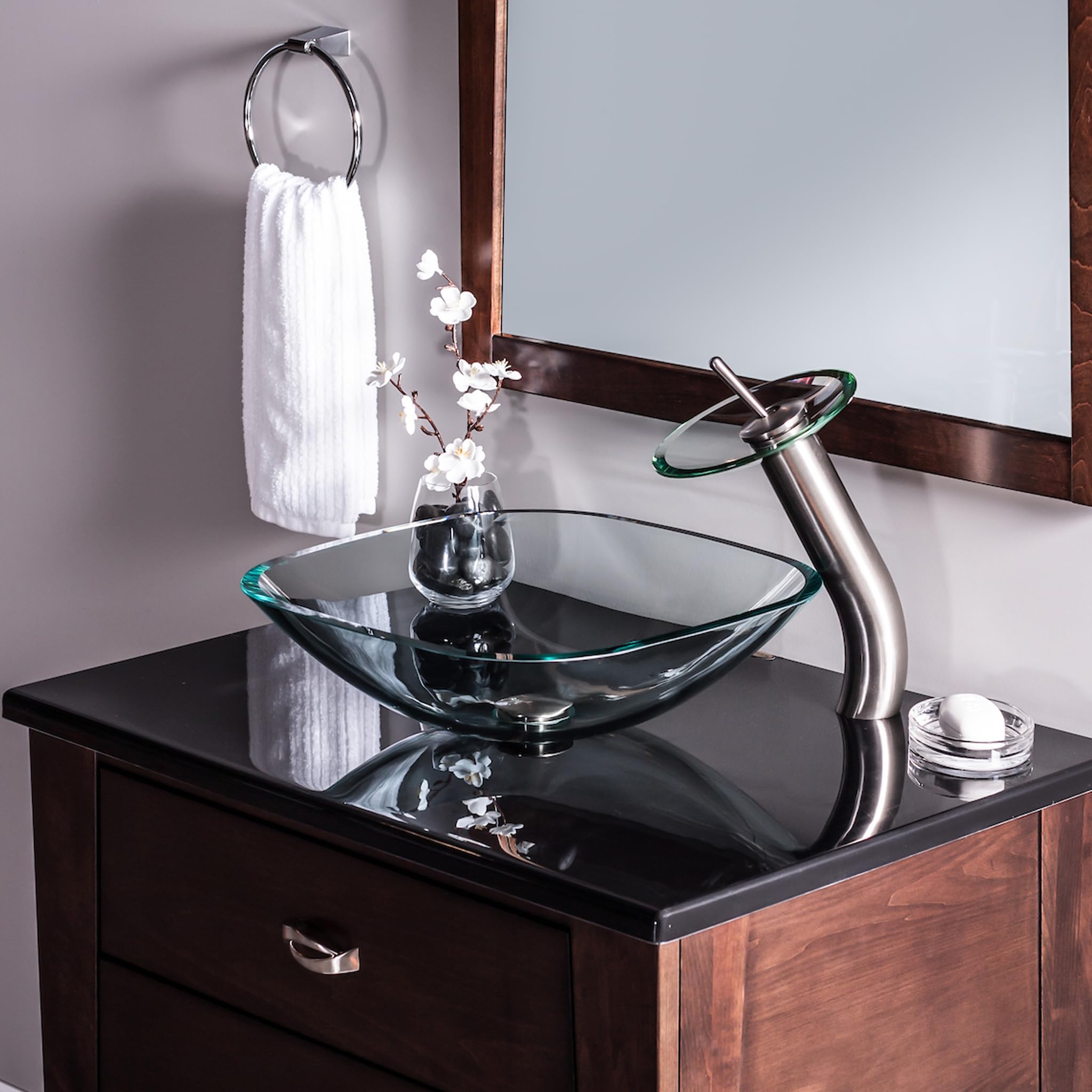 Novatto TIG-8017BN 33-inch Undermount Kitchen Sink with Brushed Nickel Finish - Durable Stainless Steel for Modern Homes, Perfect for Meal Prep & Dishwashing