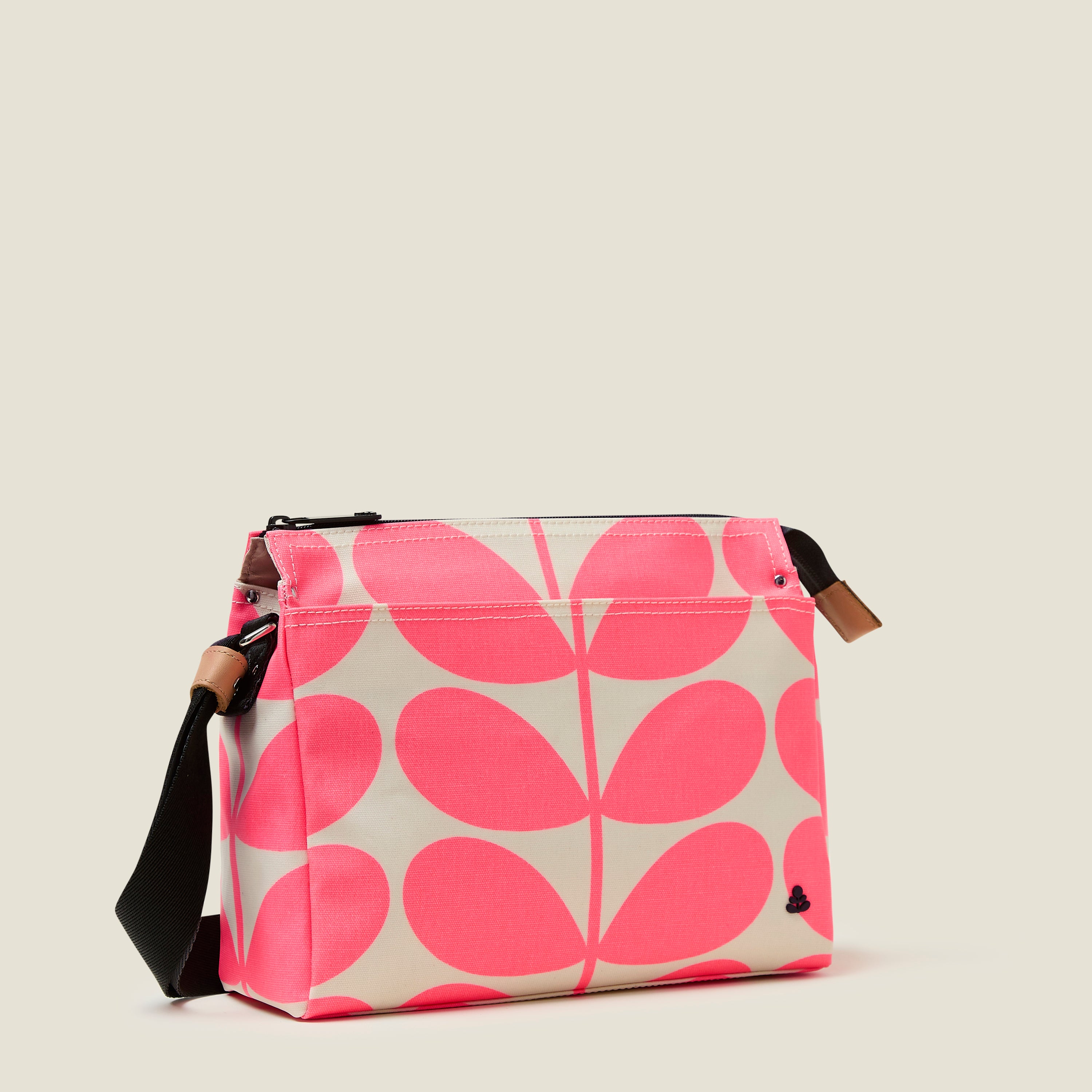 Fielder Crossbody Bag - Solid Stem Neon Pink for Women | Trendy Shoulder Purse for Daily Use, Travel & Shopping