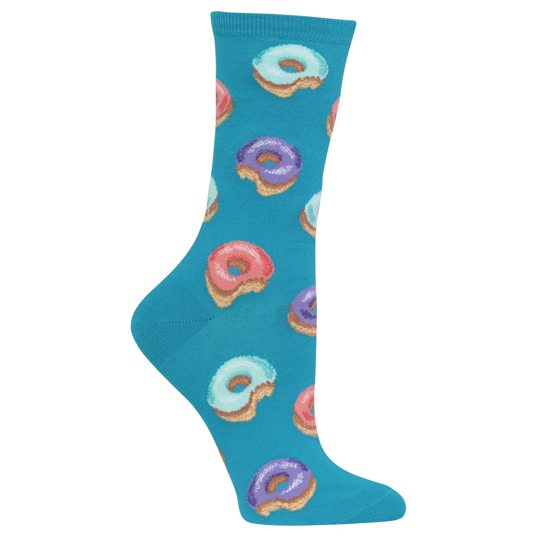 Women's Donut Socks - Cute Food Themed Ankle Socks for Women - Perfect for Casual Wear, Gifts, and Donut Lovers