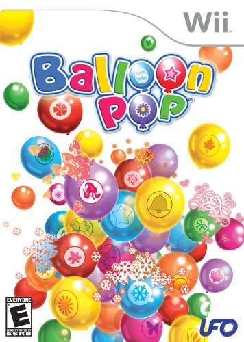 Tommo Balloon Pop Game for Nintendo Wii - Fun Party & Family Entertainment Game for Kids & Adults