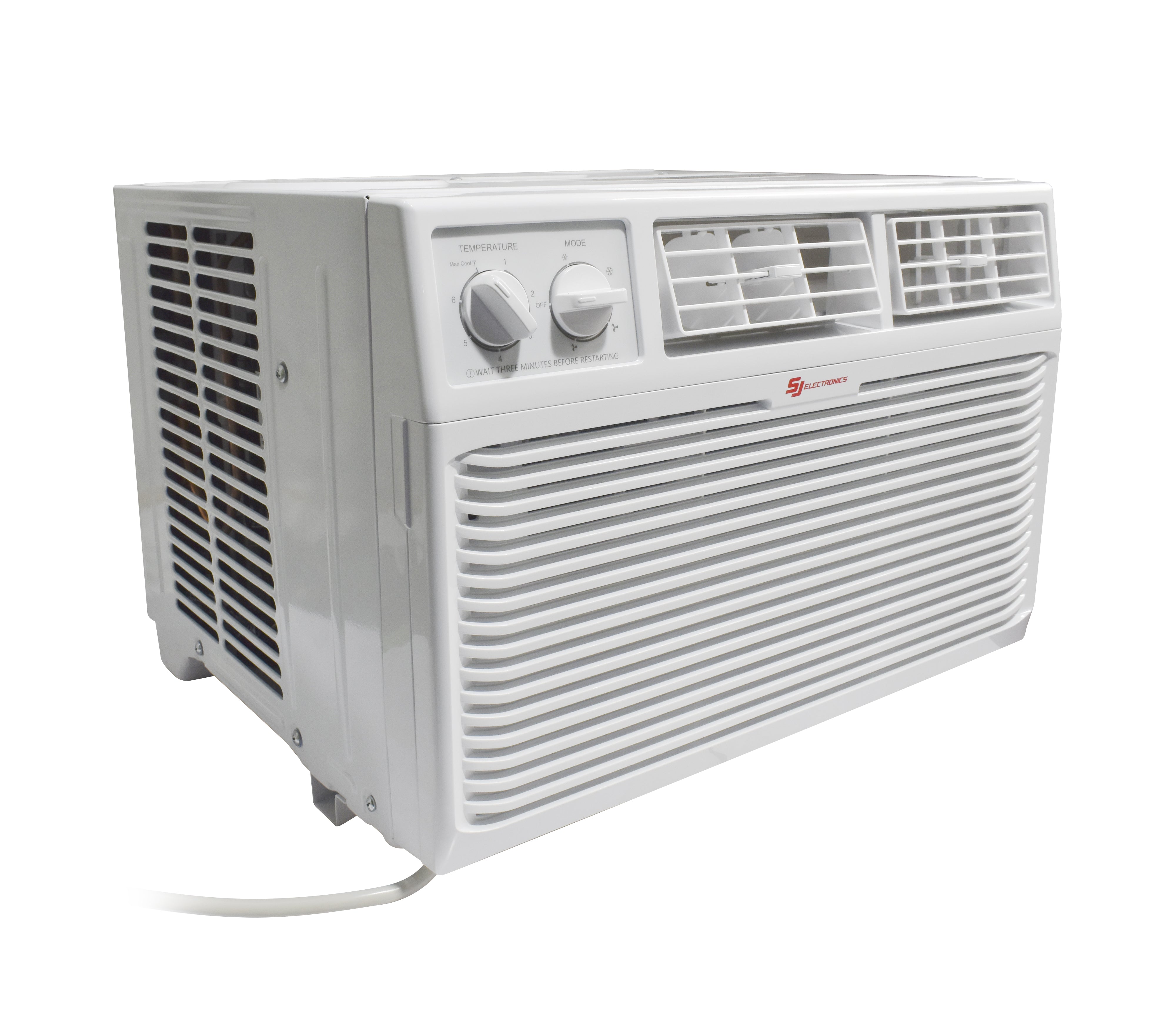 SJ Electronics 9000 BTU 110V Window Air Conditioner - Cool & Energy Efficient for Bedrooms, Living Rooms & Small Spaces