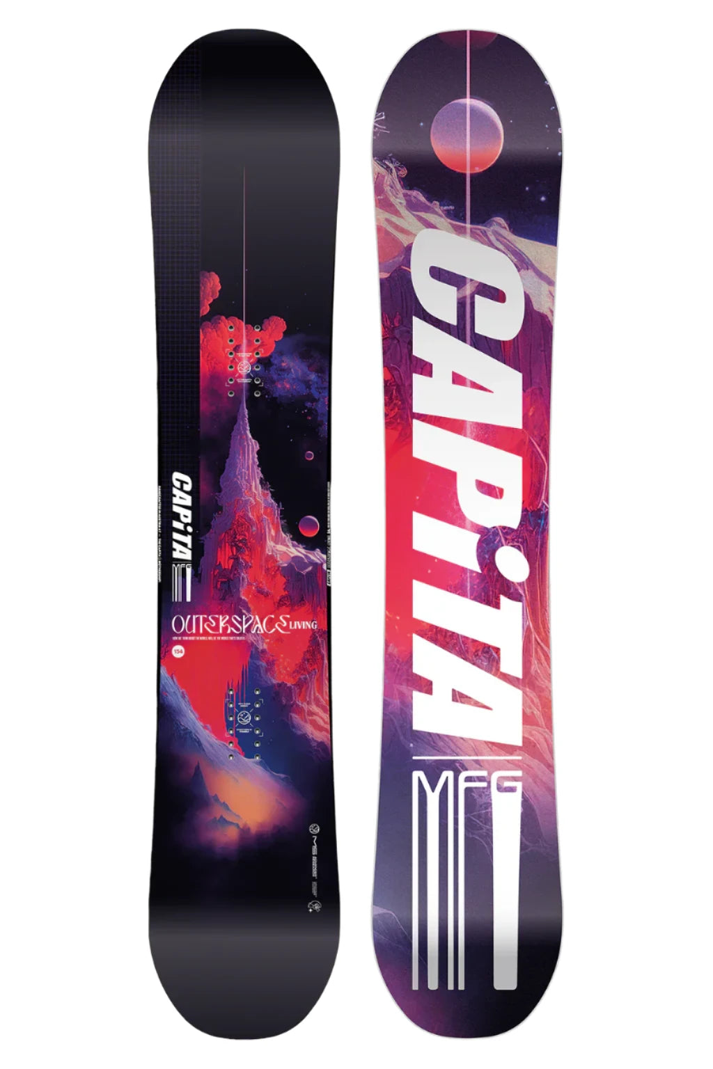 **CAPiTA Outerspace Living Snowboard 2025 – All-Mountain Freestyle Snowboard for Men & Women | Perfect for Park, Powder & Freeriding**    *(Use Cases: Ideal for snowboarders seeking versatility in terrain parks, deep powder runs, and freestyle riding with smooth control and playful performance.)*