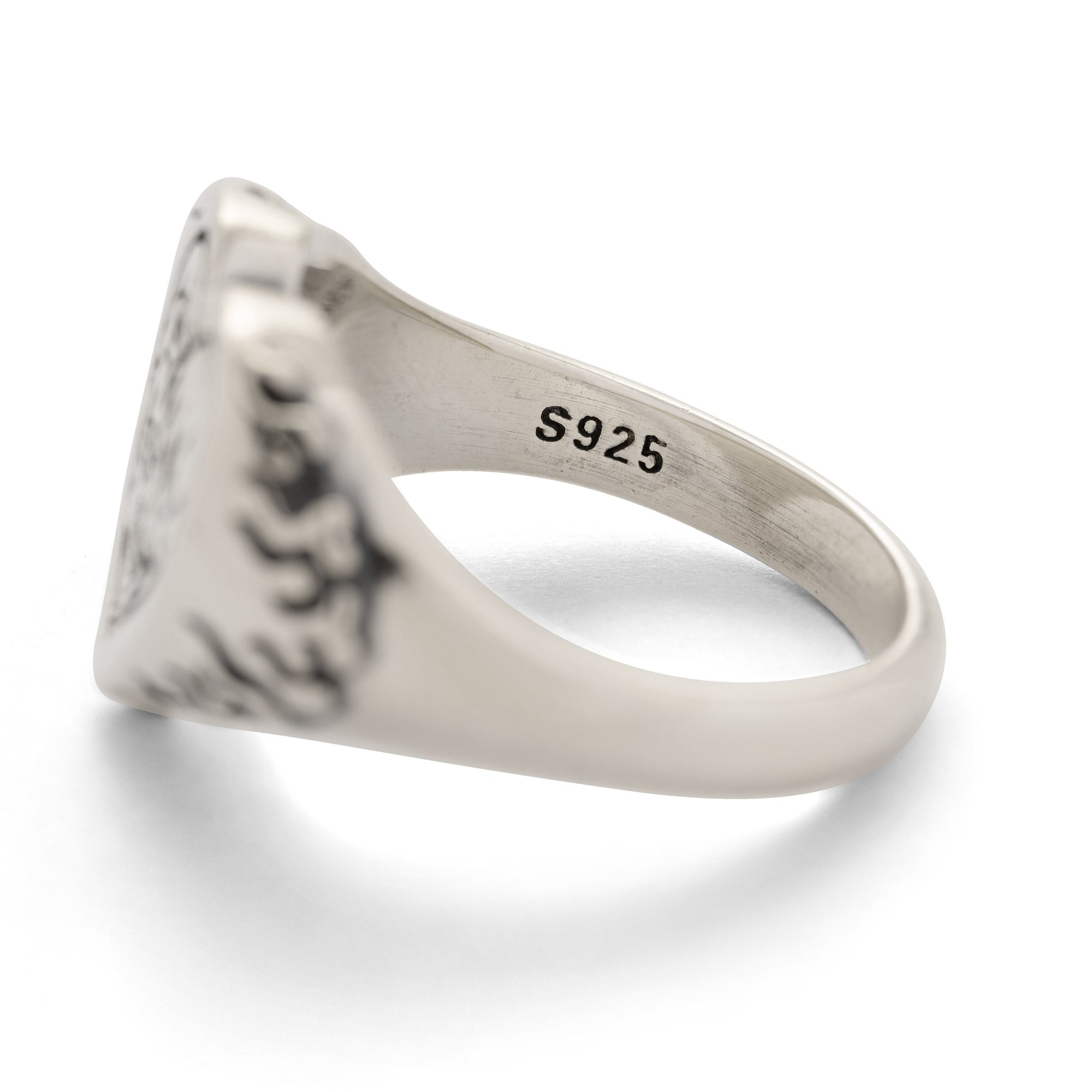 925 Sterling Silver Skull Heart Ring for Women - Gothic Punk Jewelry, Edgy Fashion Accessory - Perfect for Halloween, Valentine's Day & Alternative Style Lovers
