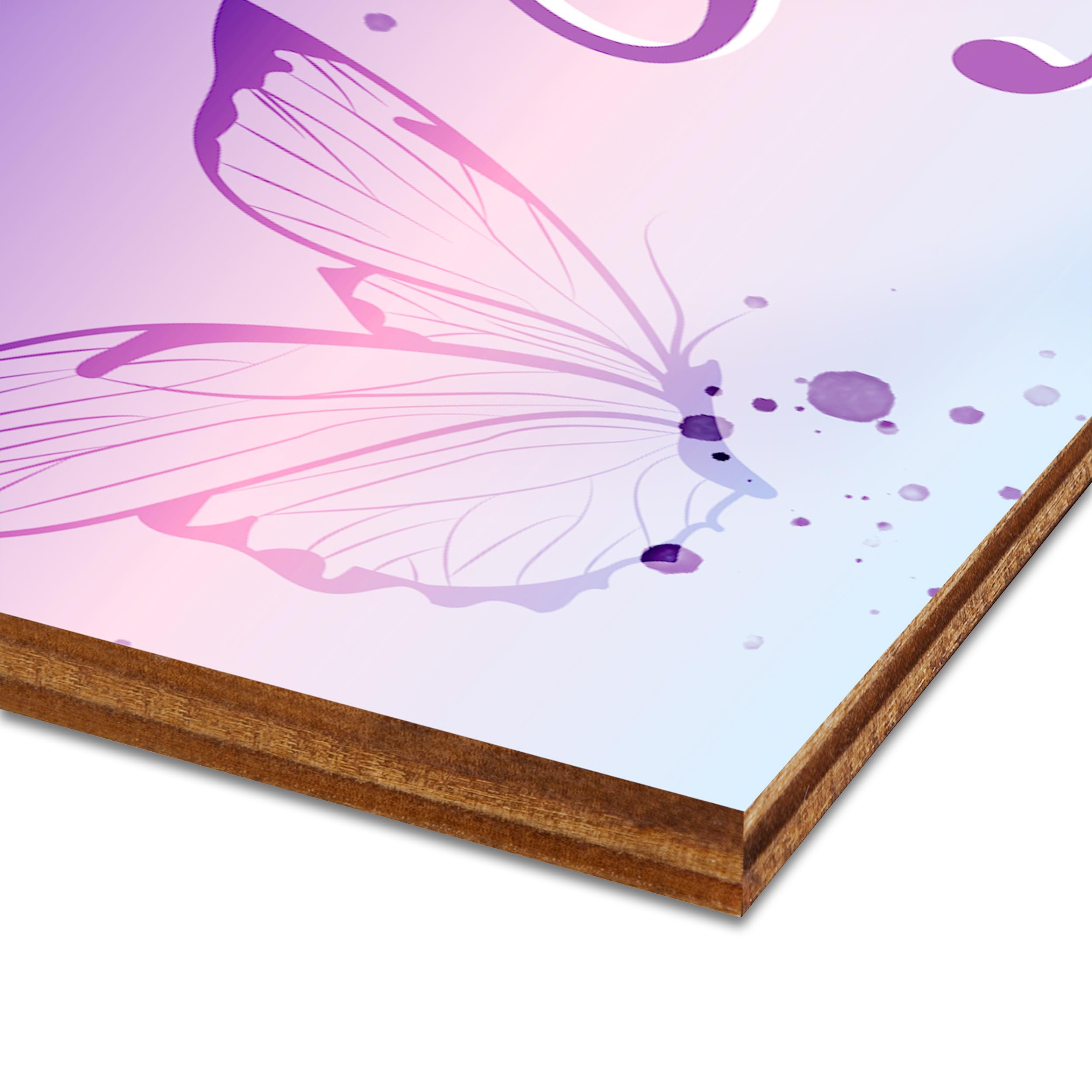 9-Piece Butterfly Room Decor Set for Teen Girls - Inspirational Wall Hanging Plaques, Princess Bedroom & Nursery Decor (Perfect for Birthday Gifts & Kids' Room Makeover)
