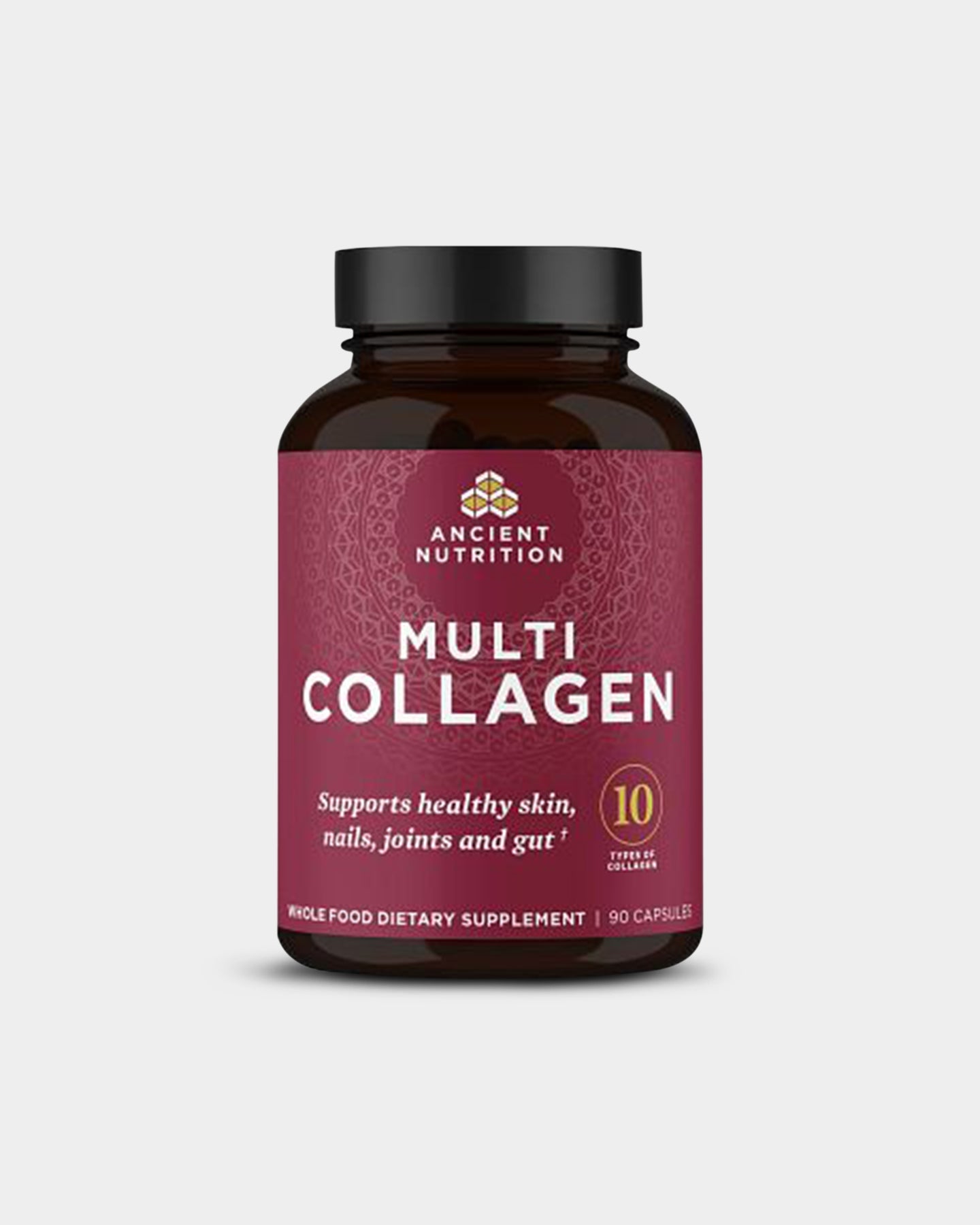 Ancient Nutrition Multi Collagen Protein Capsules - Supports Skin, Hair, Nails & Joint Health - Grass-Fed, Non-GMO Collagen Supplement for Women & Men - Perfect for Daily Wellness & Anti-Aging Routine