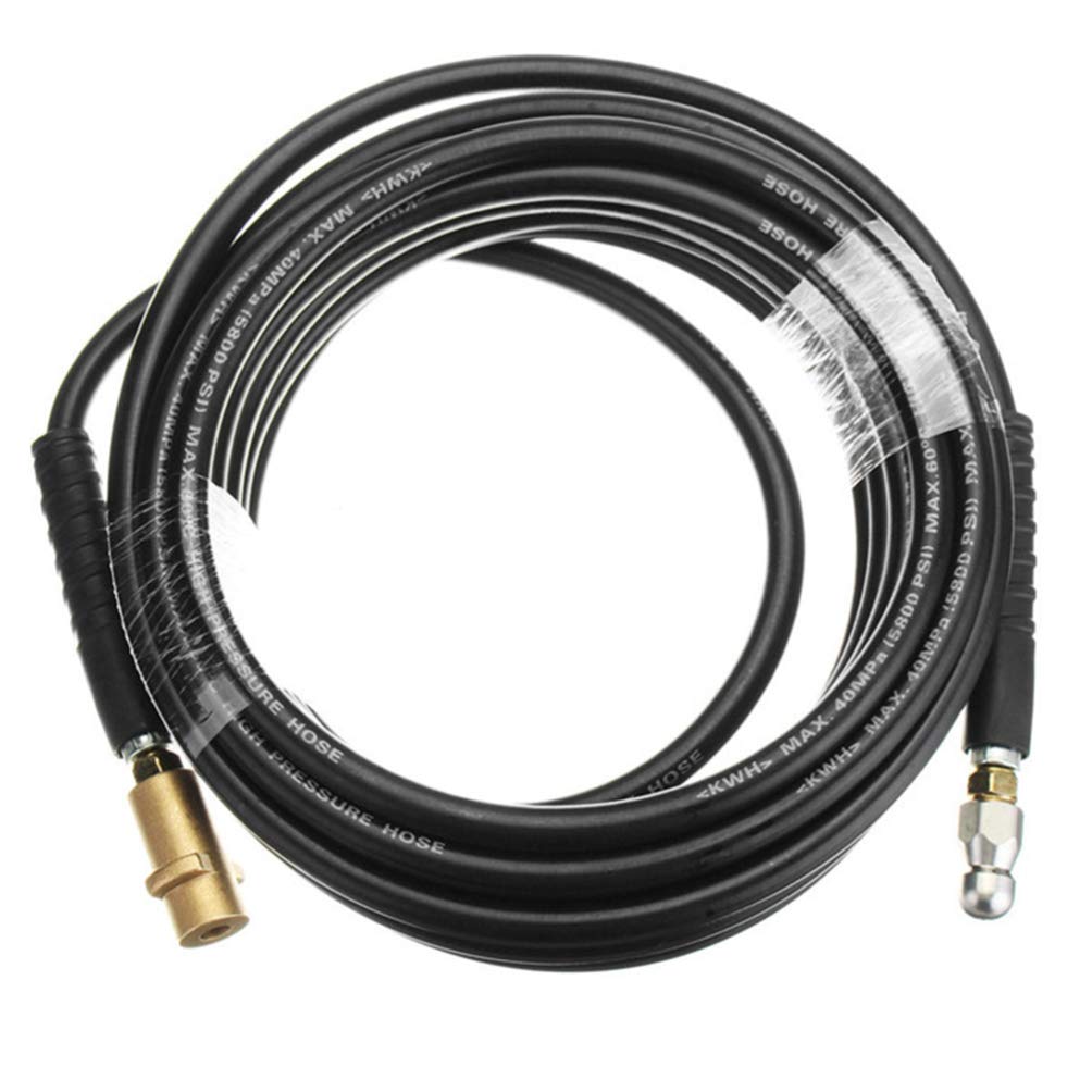 Garneck 6M High Pressure Washer Hose - Heavy Duty Replacement Water Hose for Pressure Washer, Washing Machine & Car Cleaning - Durable Water Heater Hose Pipe for Outdoor Cleaning, Home & Auto Detailing
