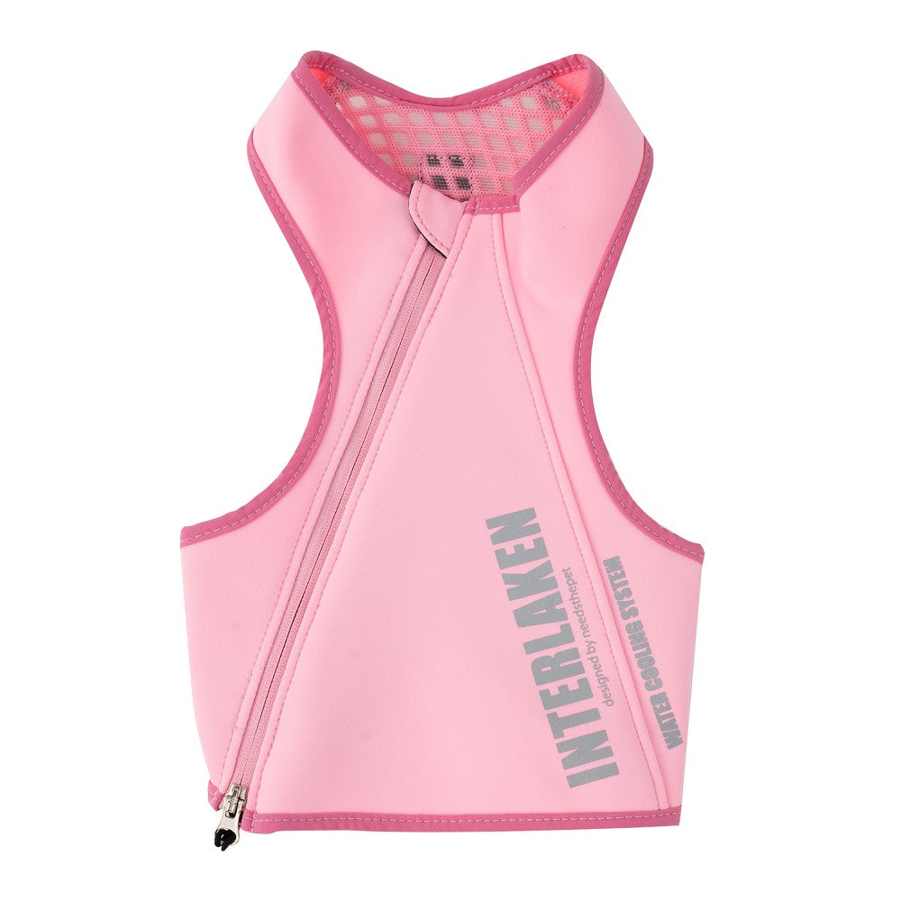 Interlaken Cooling Dog Vest for Hot Weather - Breathable & Adjustable Pet Life Jacket for Swimming, Boating, and Outdoor Adventures