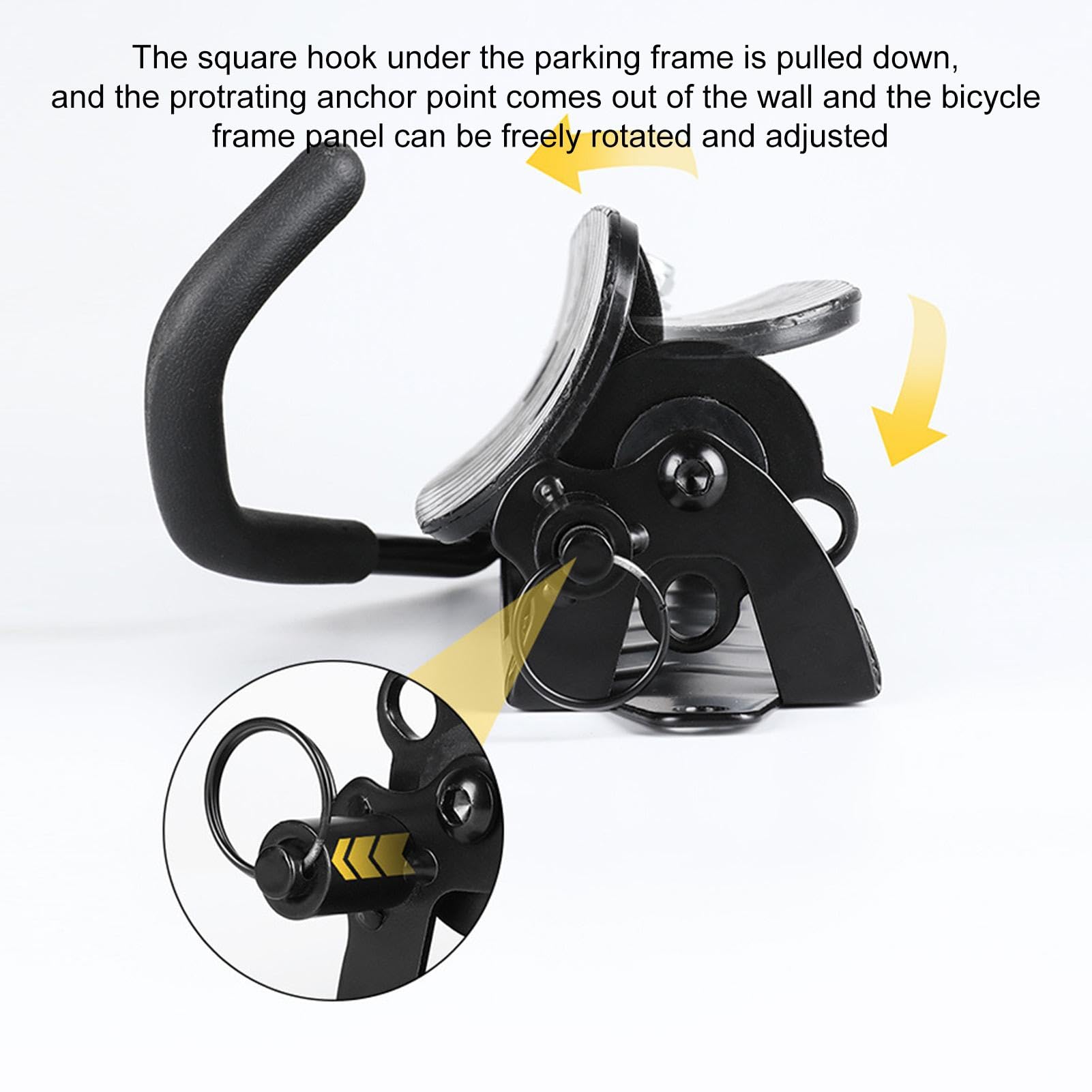 Heavy Duty Garage Bike Rack - Adjustable Wall Mount for Home & Shop Storage