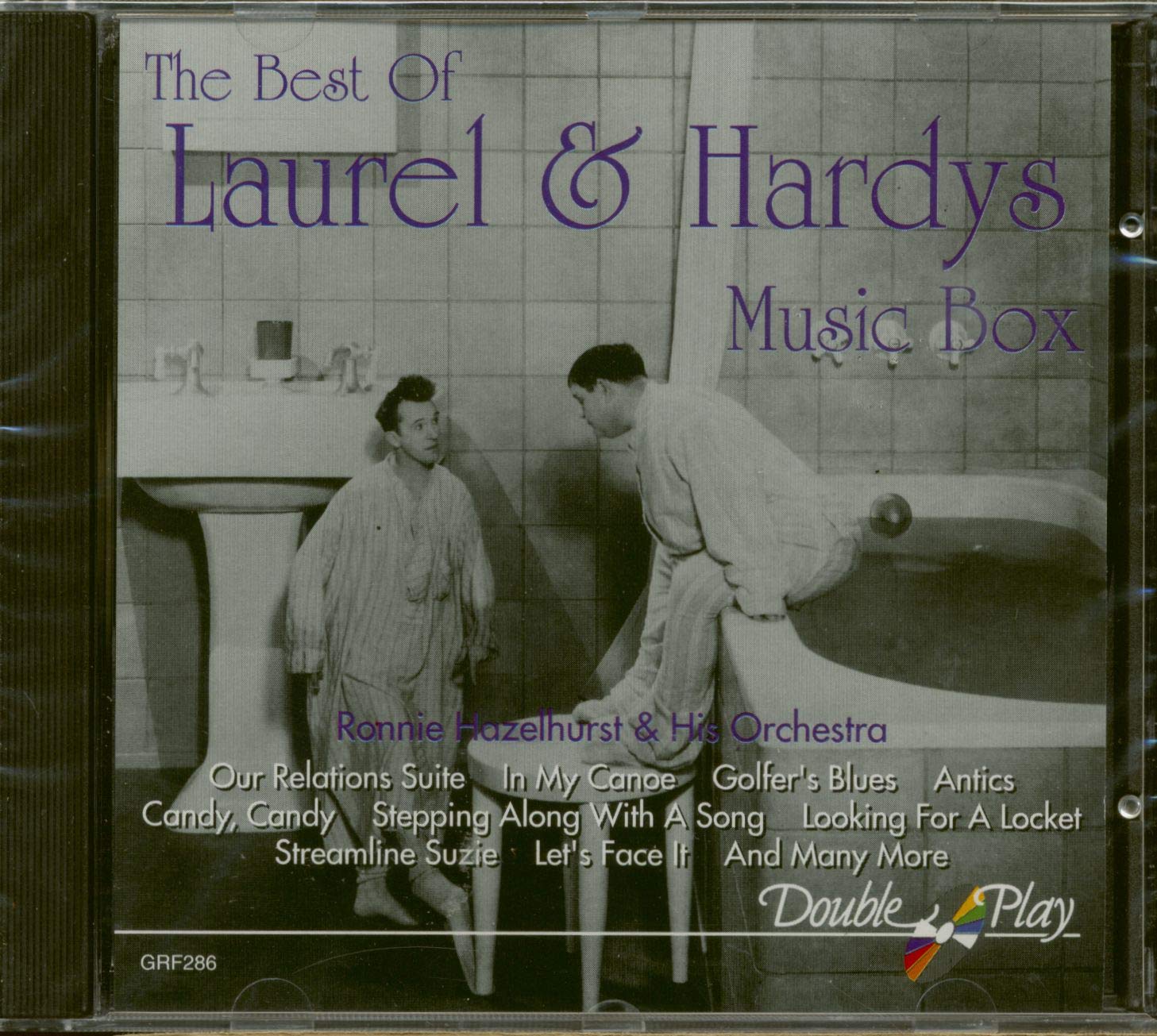 Laurel & Hardy's Best Music Box CD - Classic Comedy Duo Soundtrack Collection | Perfect for Vintage Music Lovers & Film Historians