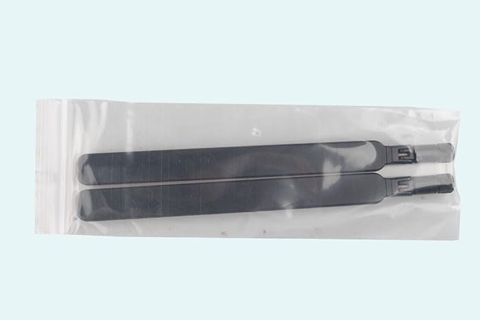 2-Pack 4G LTE SMA Male Omni-Directional Antenna 8dBi Gain - Full Band External Antenna for CPE Routers, Trail Cameras, Mini PCIE Cards, Wireless Access Points, Range Extenders & Modems - Boost Signal for Outdoor/Indoor Connectivity