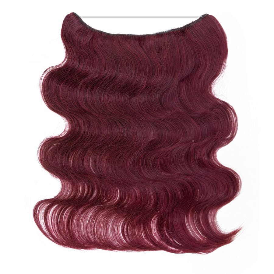 Wavy-#99J Burgundy Red