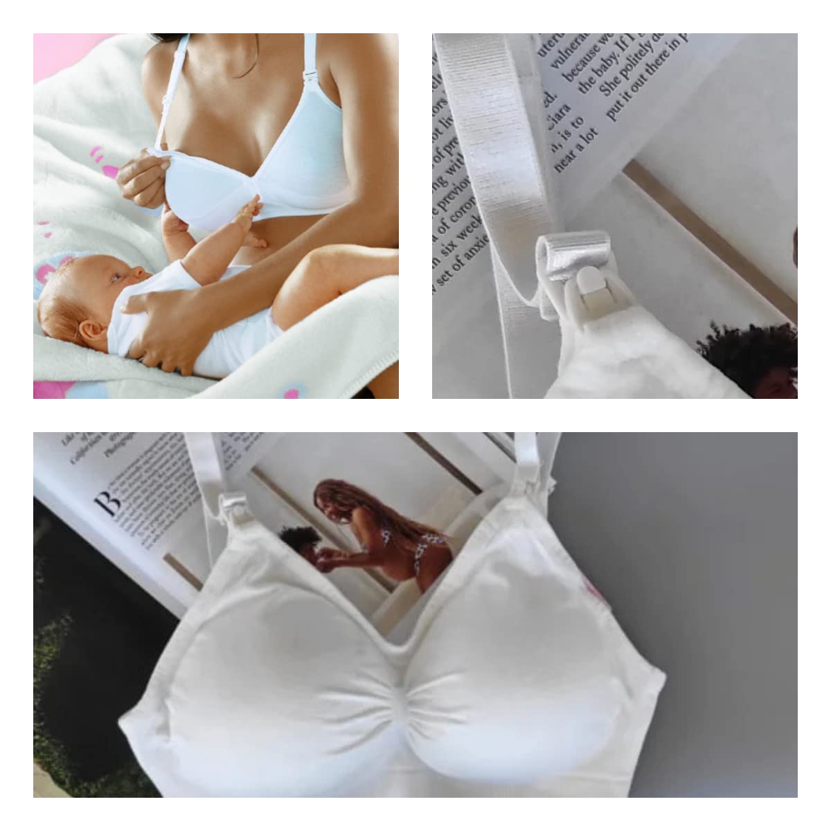 Nursing Bra Clips 5/8