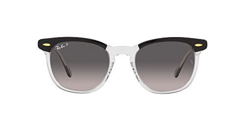 Black on Transparent/Grey Gradient Polarized
