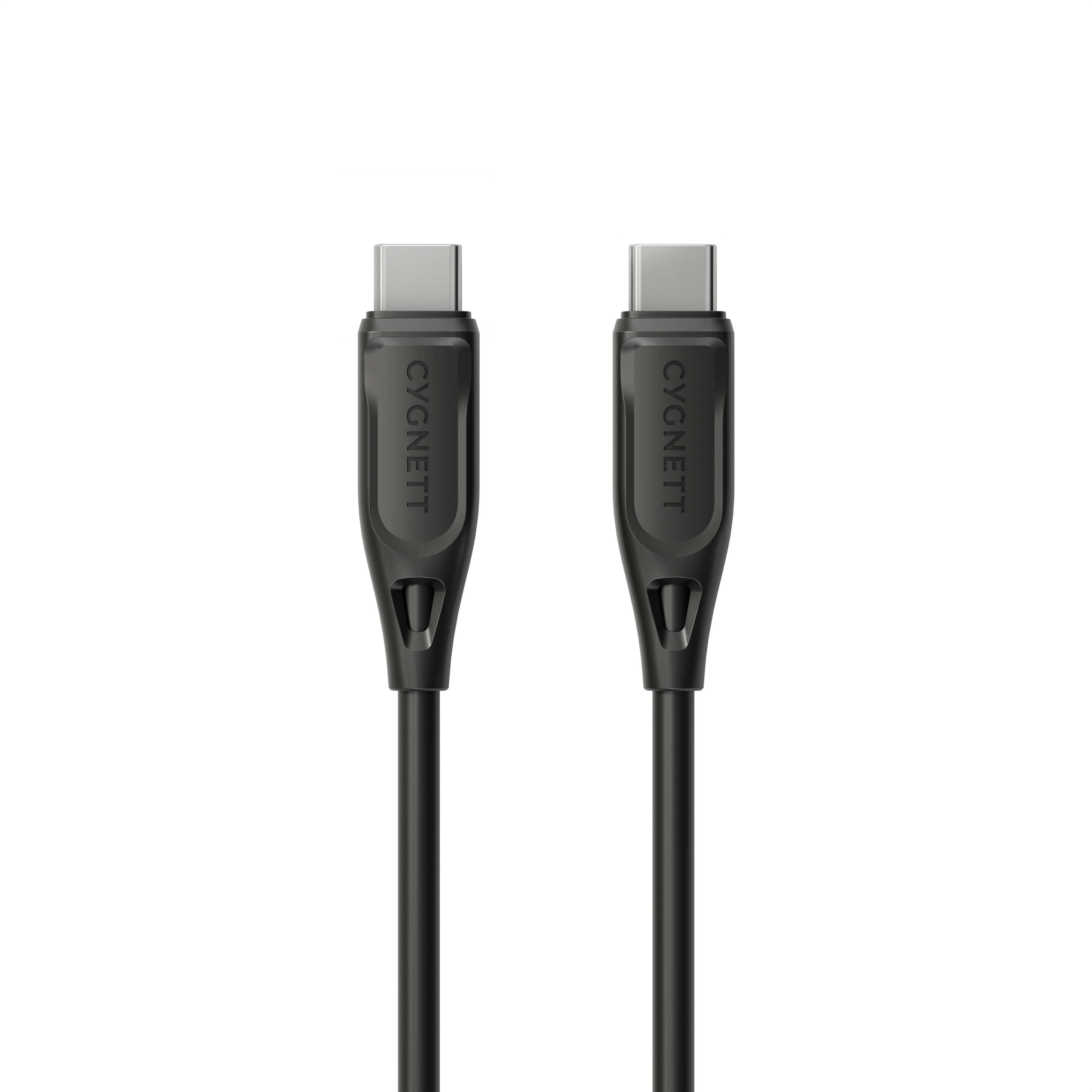 Fast Charging USB C to USB C Cable 1.2m - High Speed Data Sync & Power Delivery for iPhone 15, MacBook, iPad Pro | Durable Nylon Braided Black Cable for Home, Office & Travel
