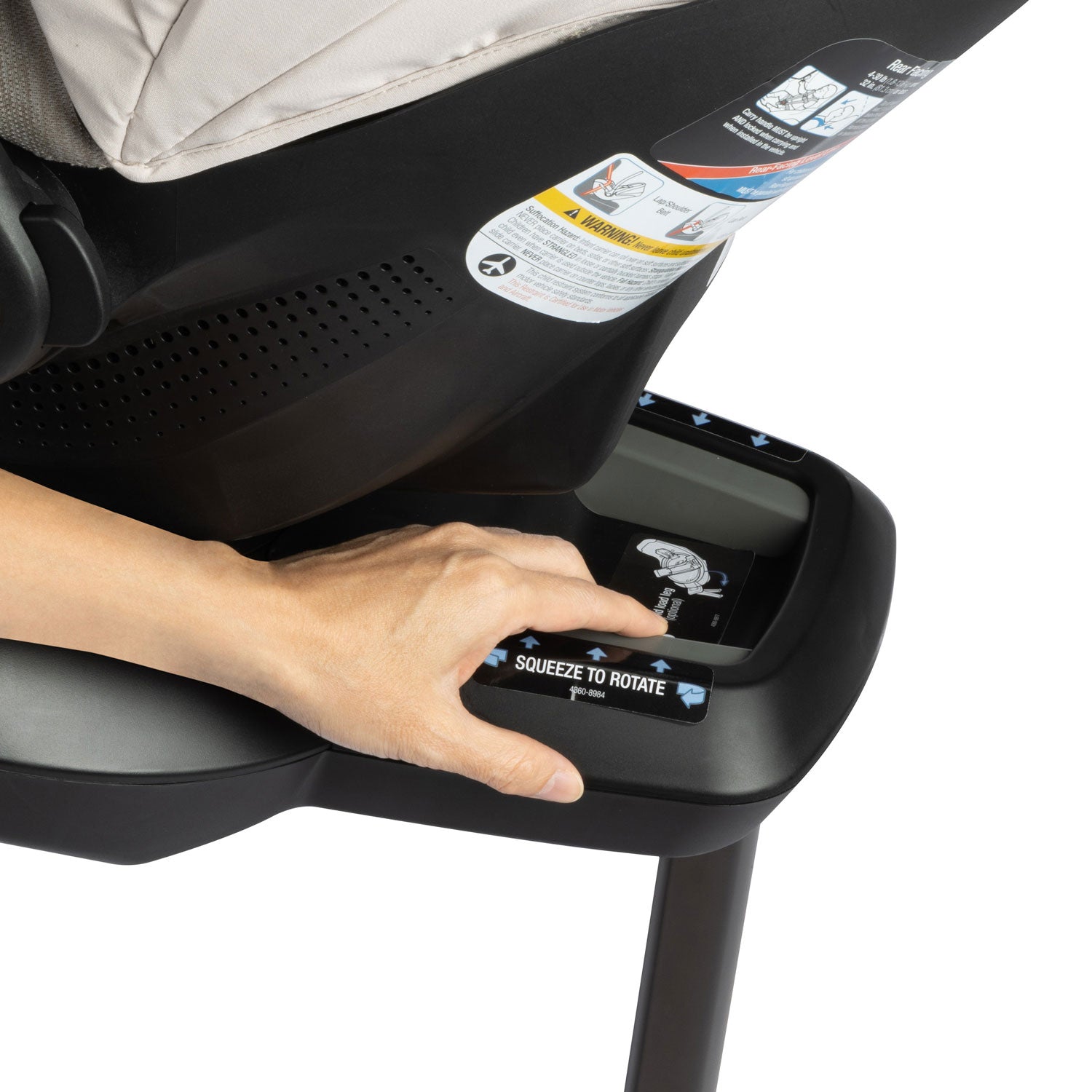 Maxi Cosi Peri 180 Infant Car Seat Base - Safe & Easy Installation for Newborns | Perfect for Travel & Daily Car Rides