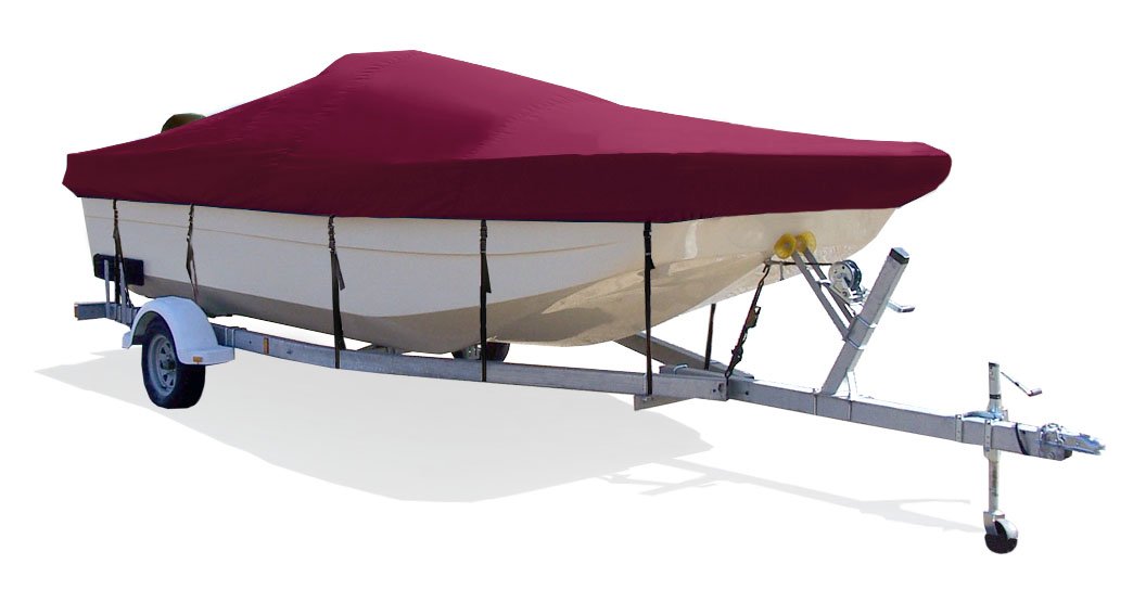 Taylor Made Products Trailerite Deck Boat Cover - Waterproof & UV Resistant Boat Cover for Deck Boats - Perfect for Outdoor Storage, Travel & Marine Protection