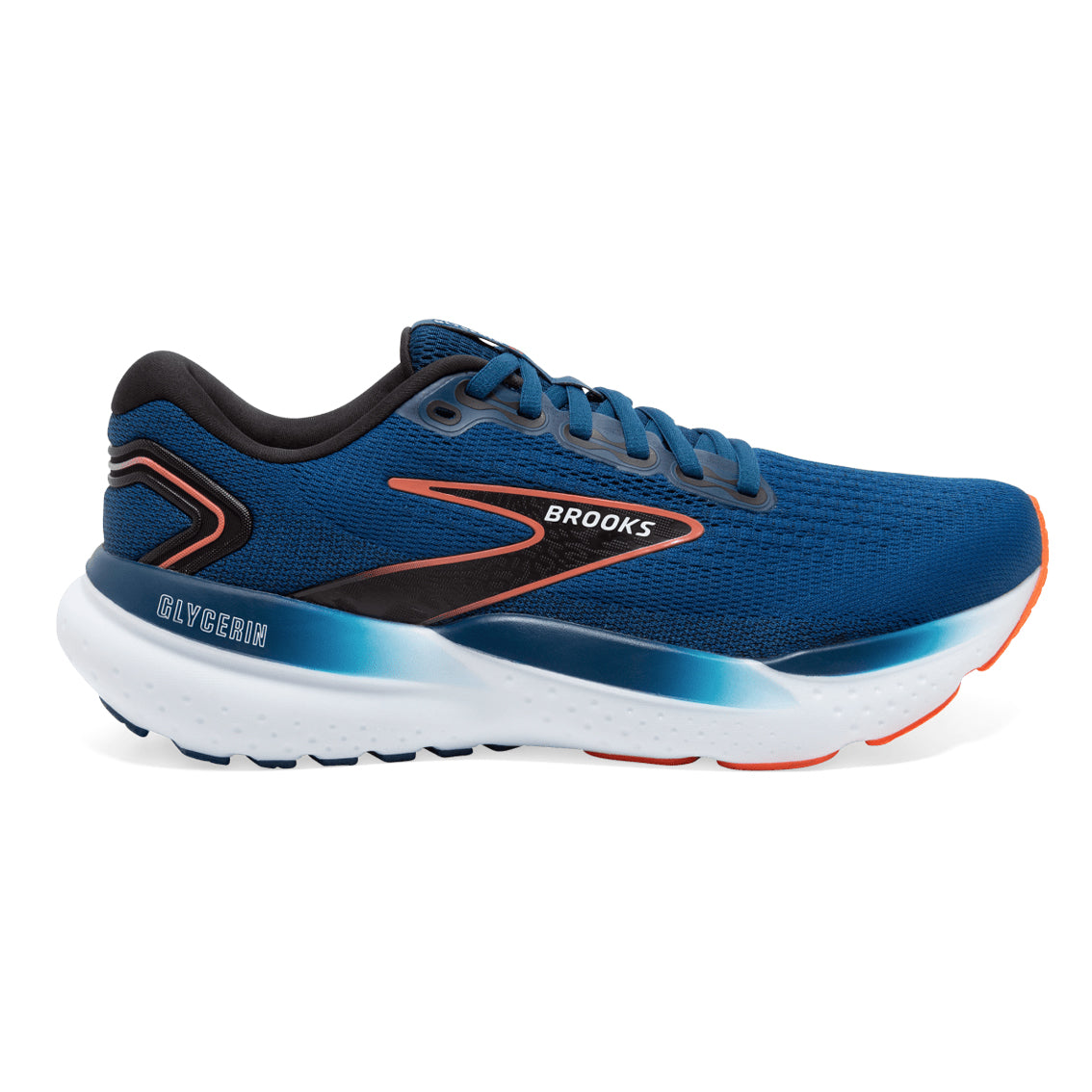 Brooks Glycerin 21 Running Shoes for Men - Premium Cushioned Road Running Sneakers - Perfect for Long Distance Running, Jogging & Marathon Training